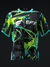 KARMA - NEON TEAL YELLOW - BOWLING JERSEY