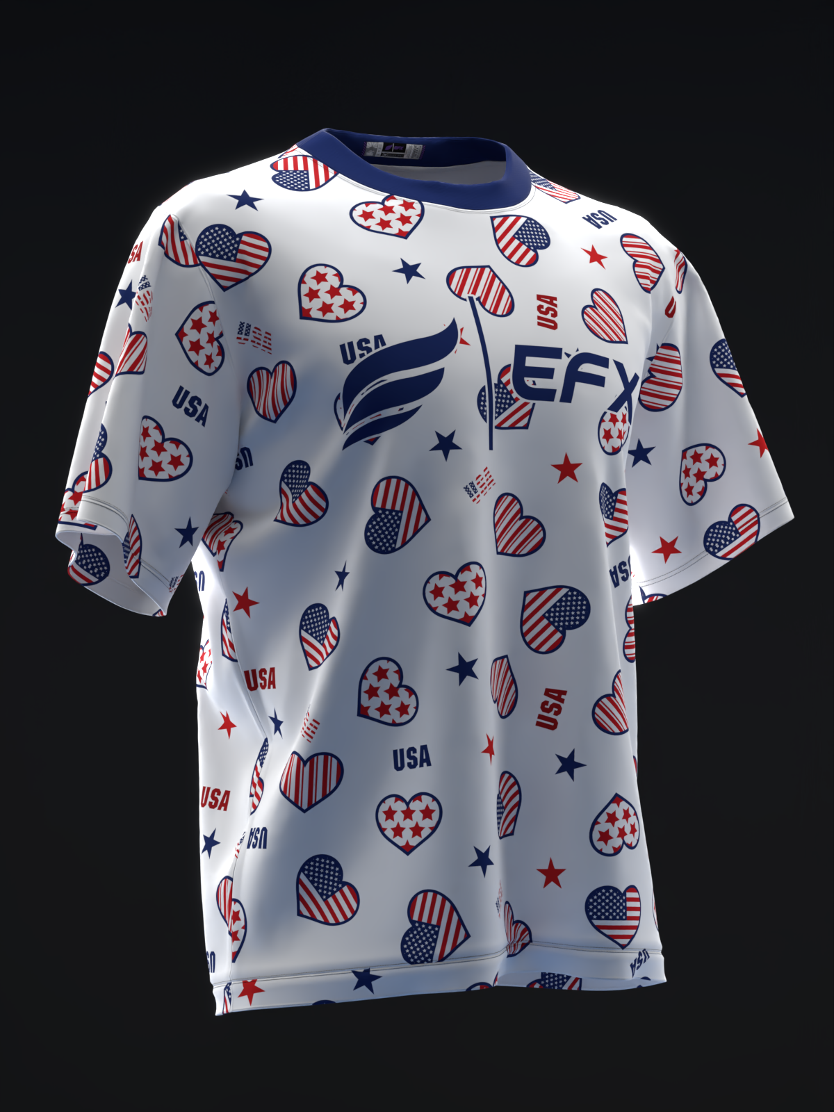 Liberty Love - RWB - Bowling Jersey