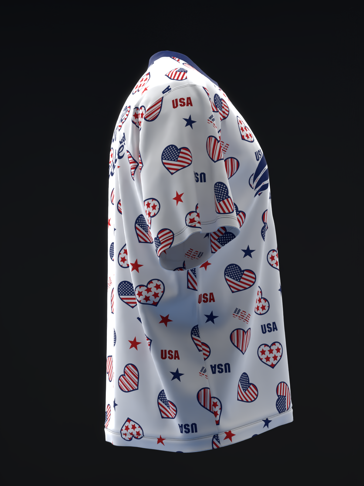 Liberty Love - RWB - Bowling Jersey