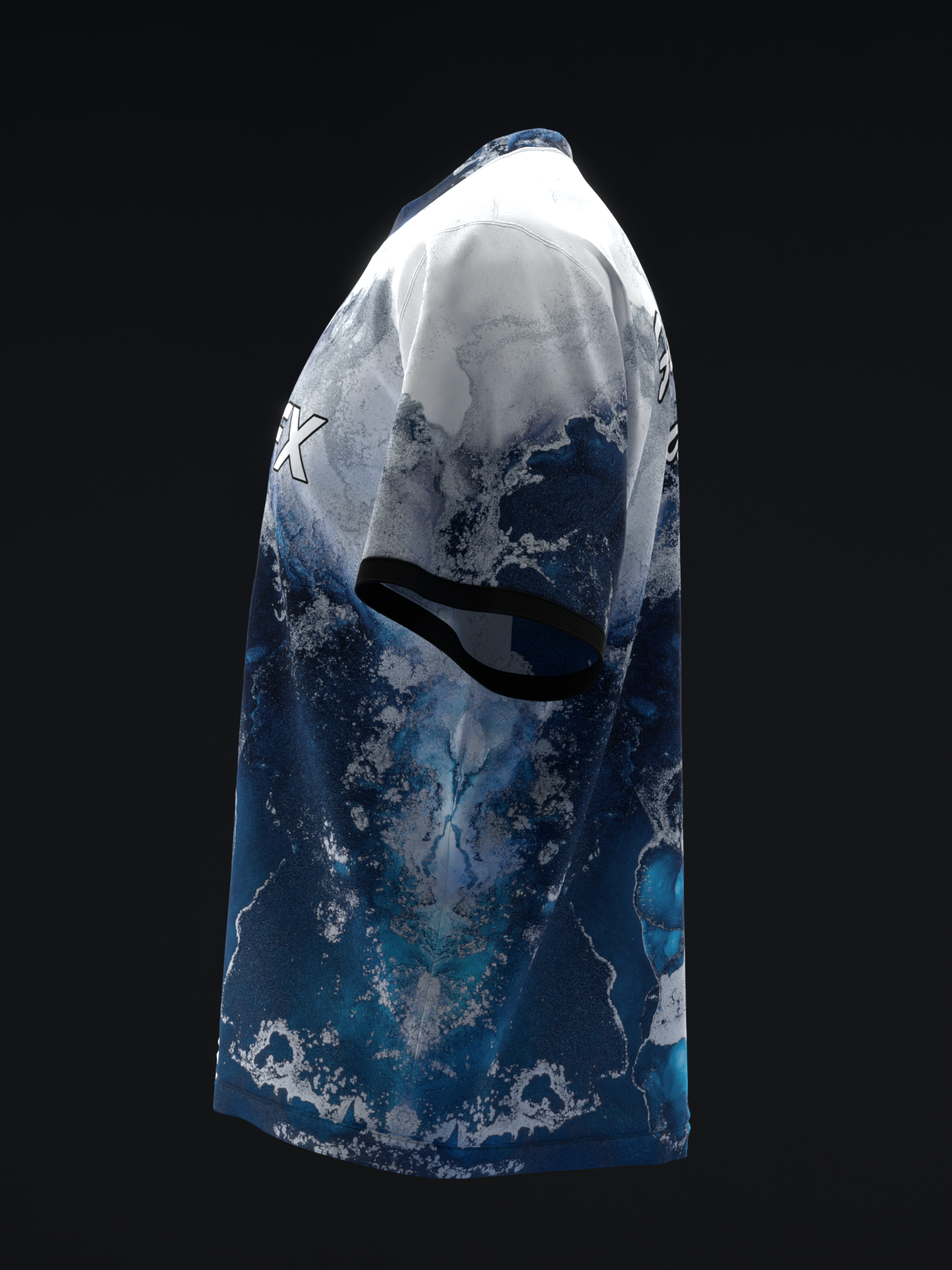 MARBLISS BLUE - BOWLING JERSEY