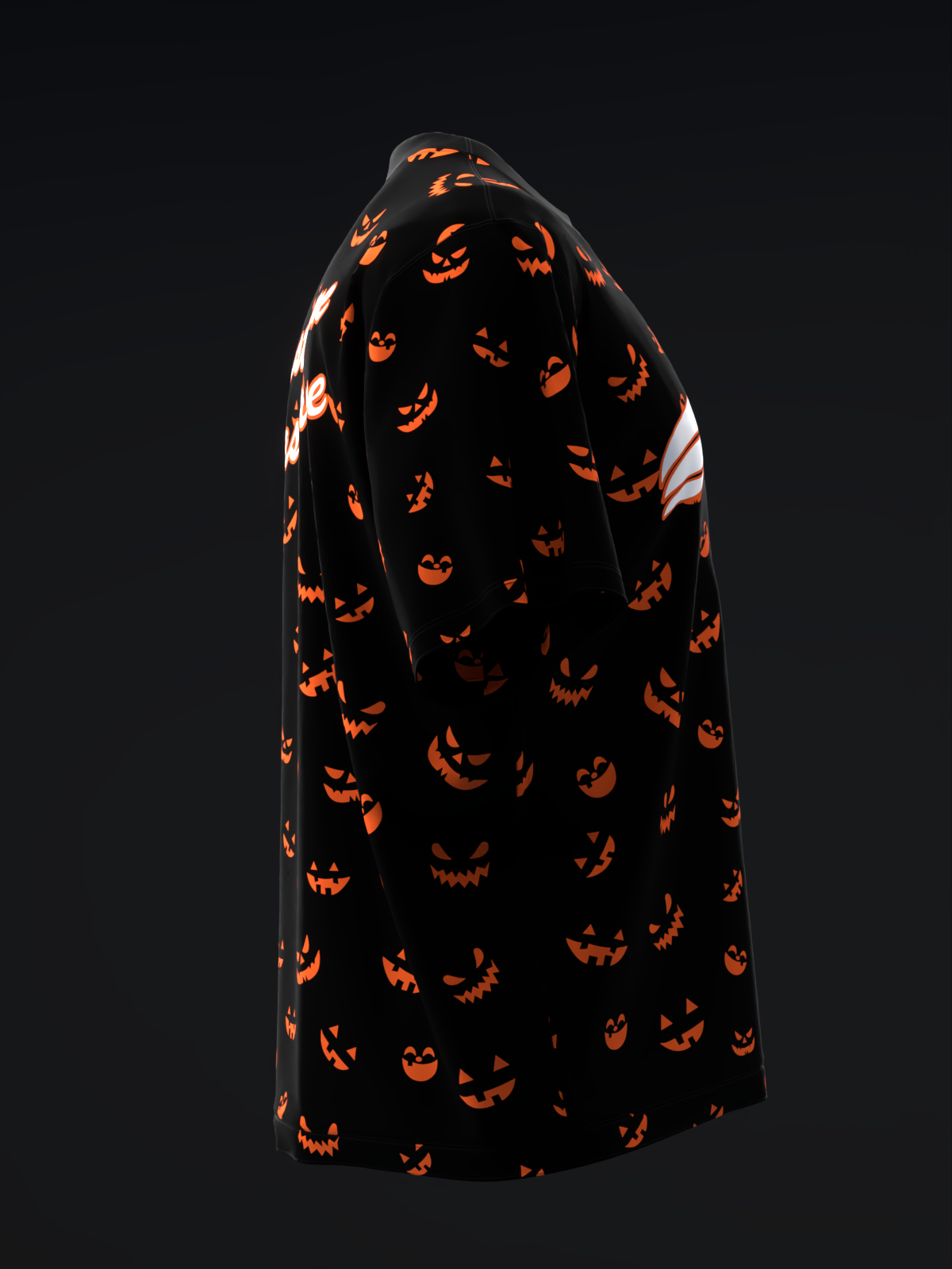 Midnight Jack - Black Orange - Bowling Jersey