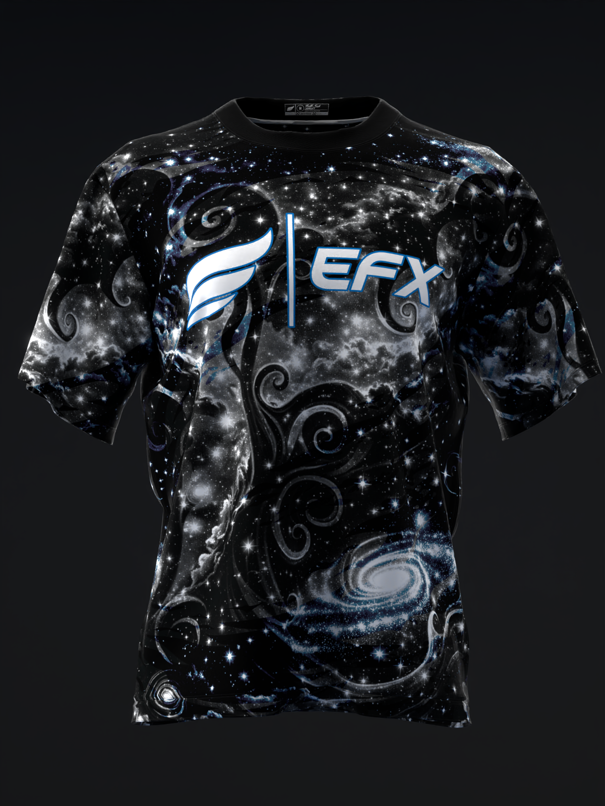 Planetary Blackout - BLU - Bowling Jersey