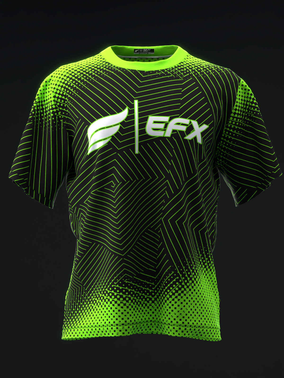 Recoil Vex - Neon Green - Bowling Jersey