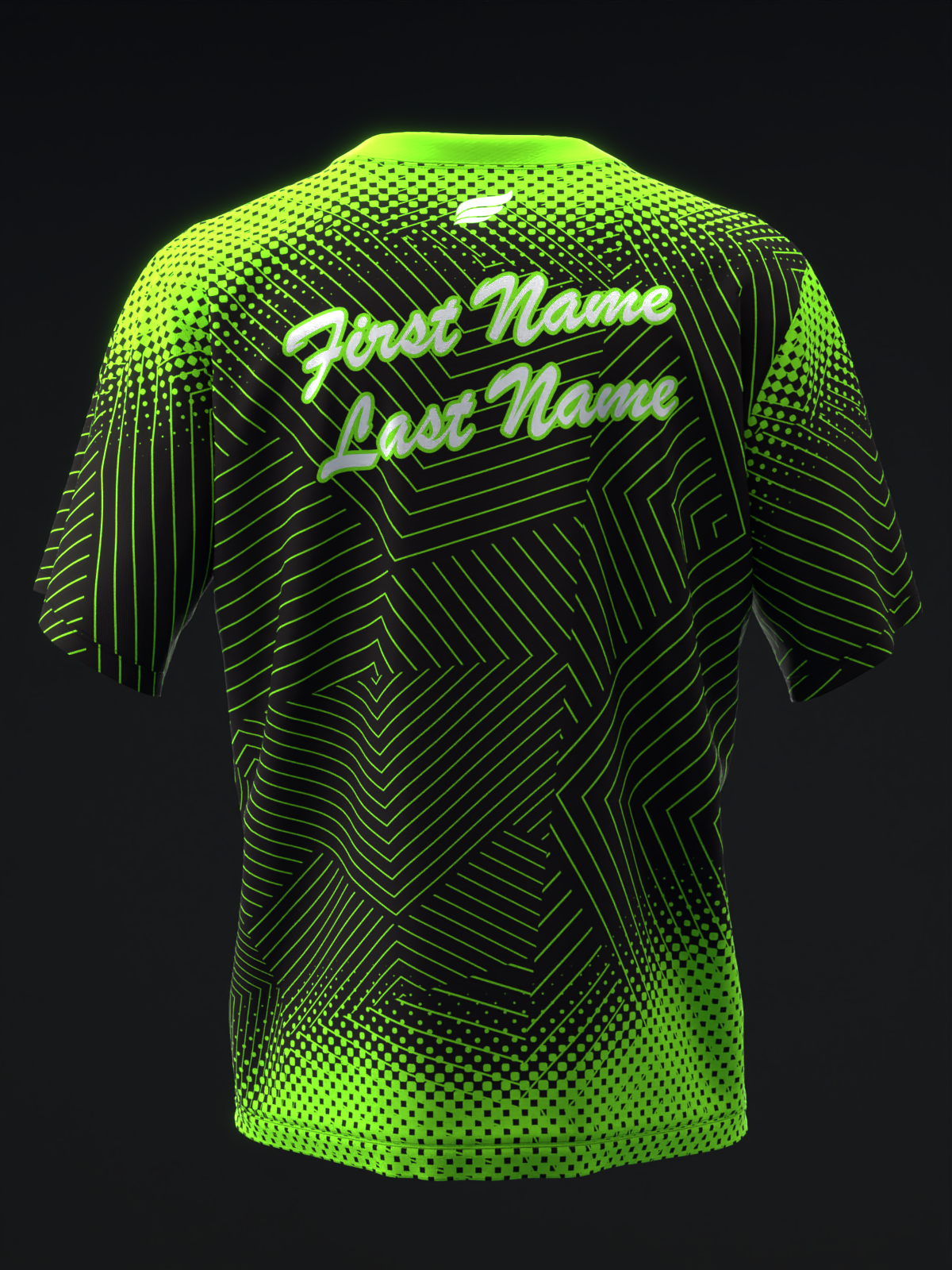 Recoil Vex - Neon Green - Bowling Jersey