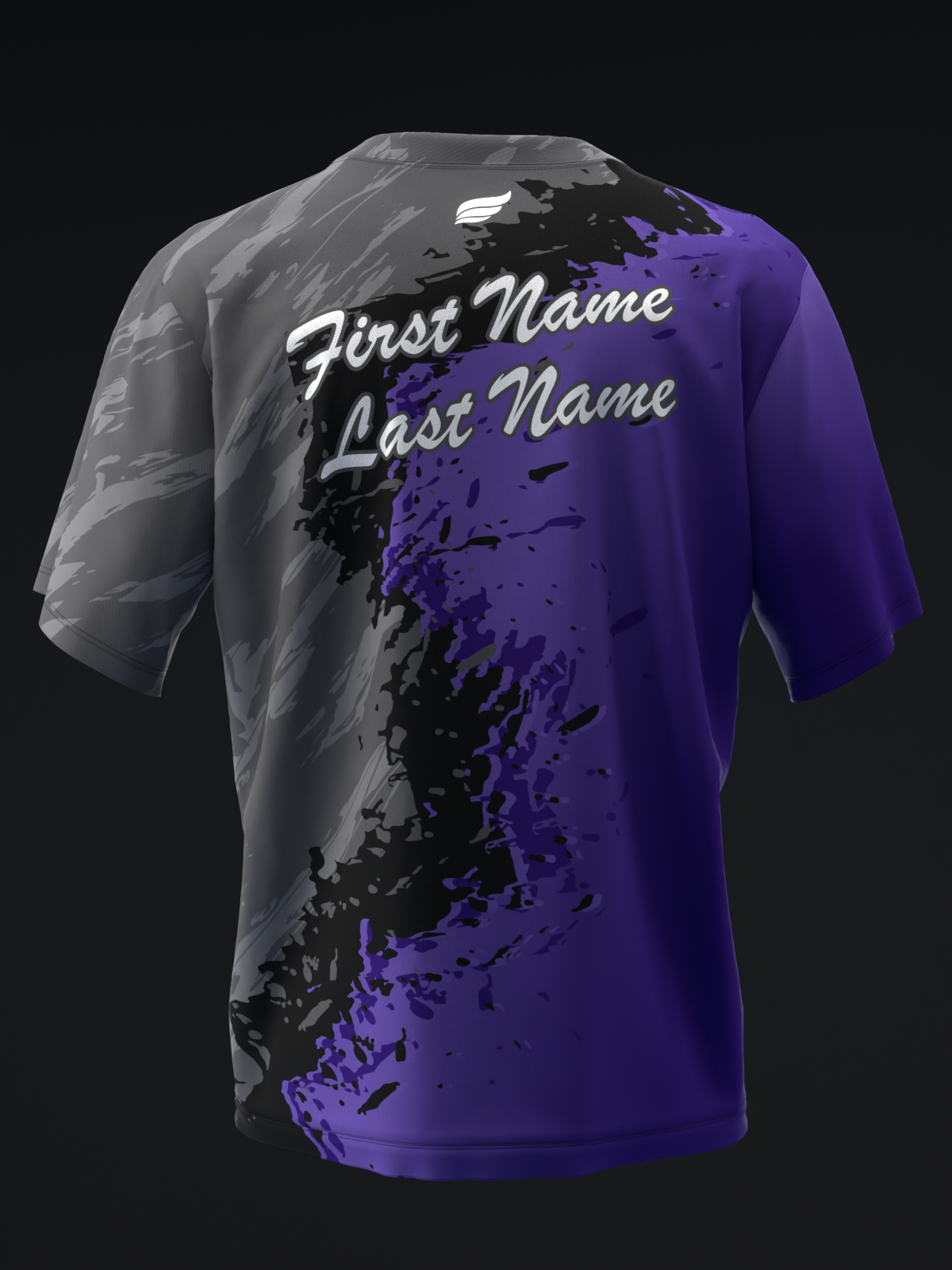 SLIDEWAYS - PURPLE - BOWLING JERSEY