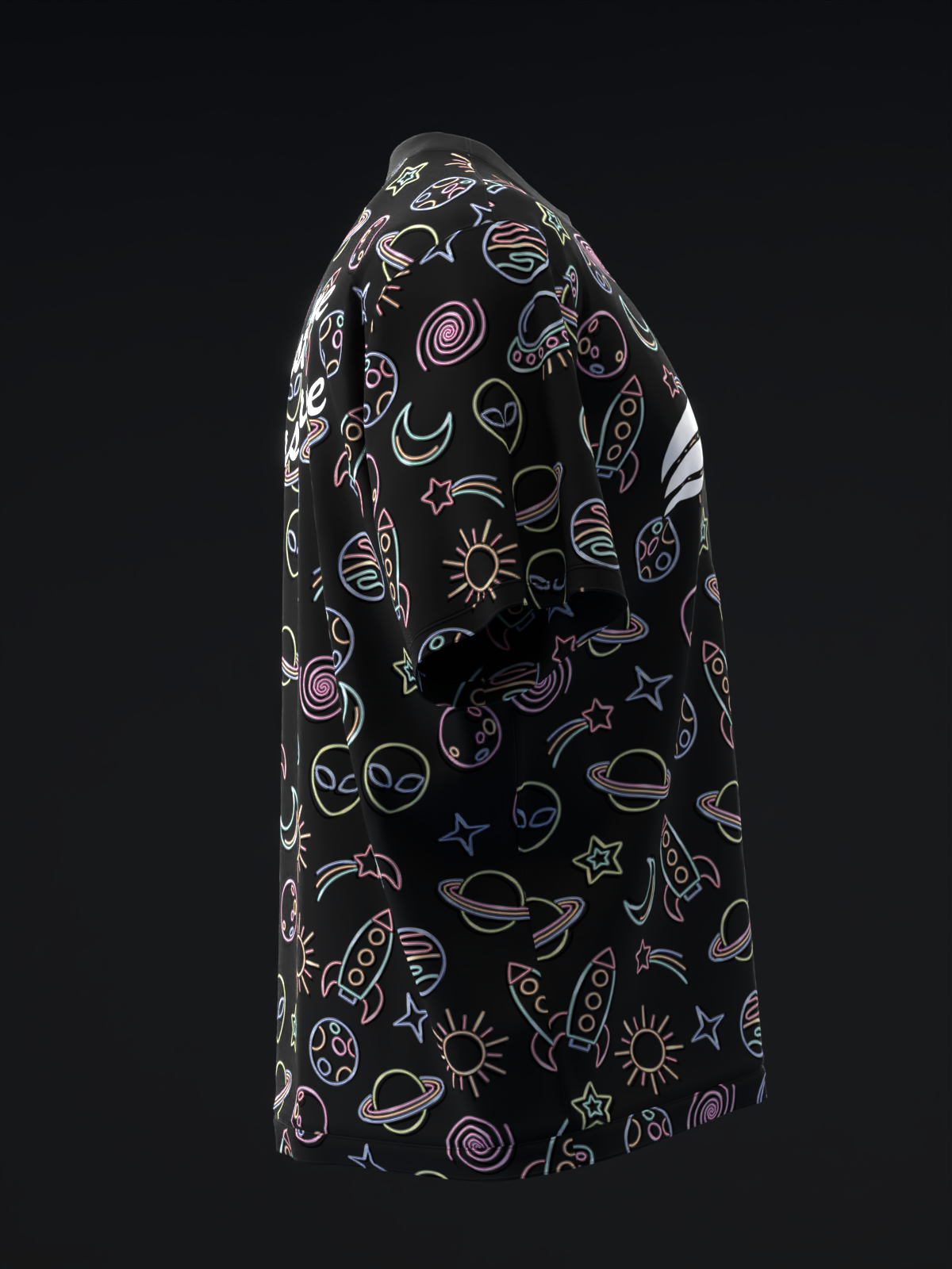 Space Glow - CB - Bowling Jersey