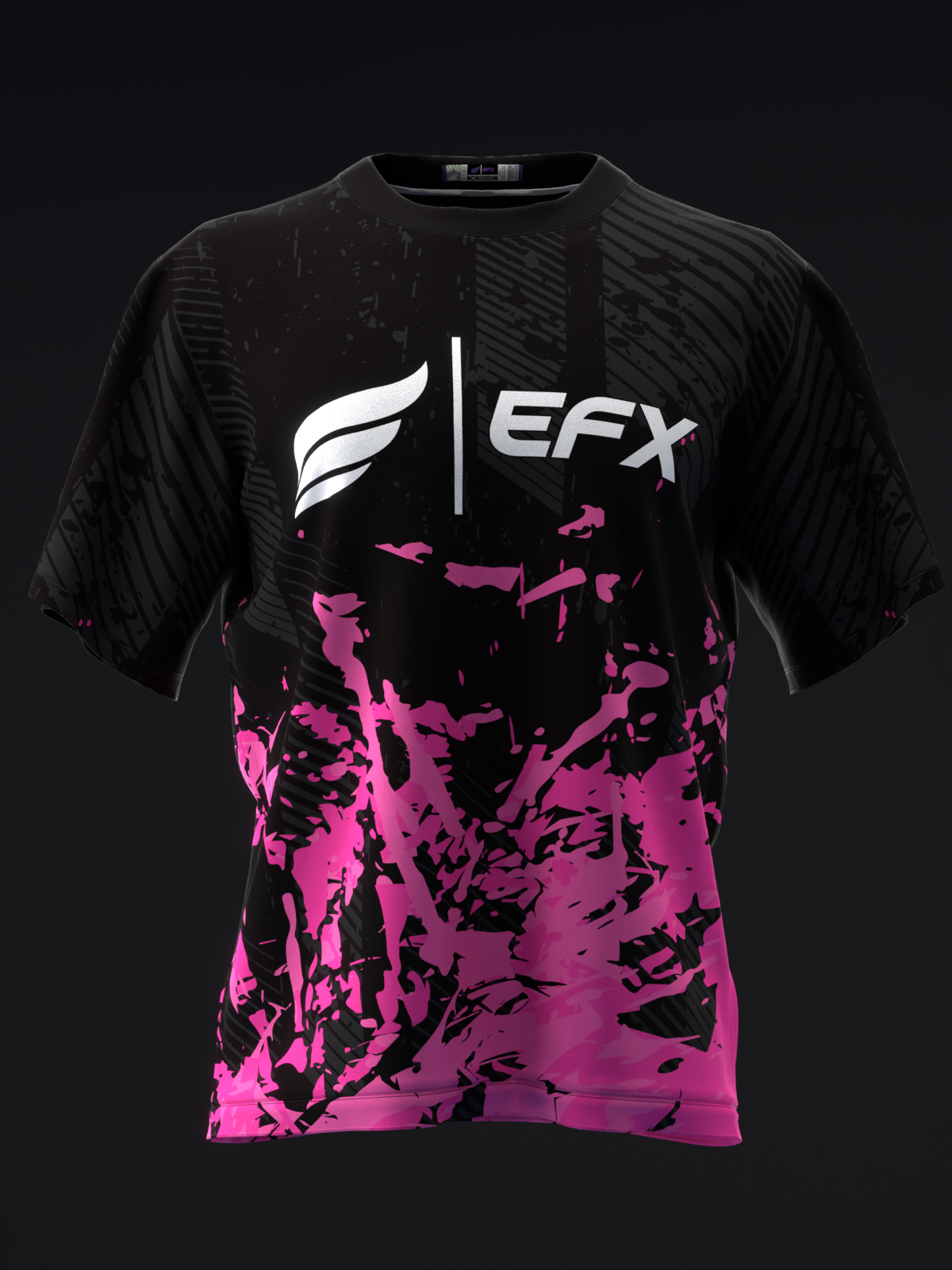 STRUNGE - NEON PINK - BOWLING JERSEY