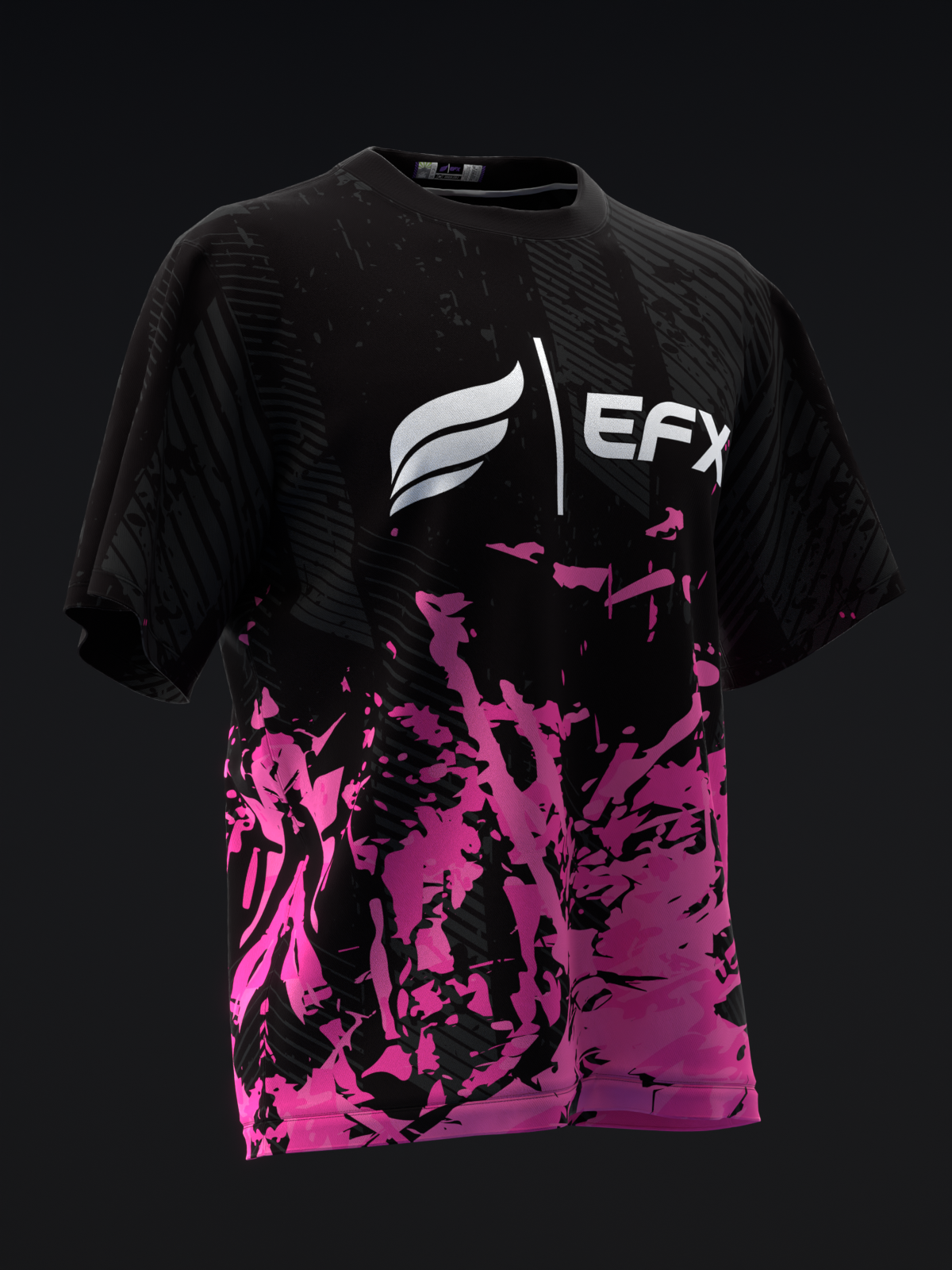 STRUNGE - NEON PINK - BOWLING JERSEY