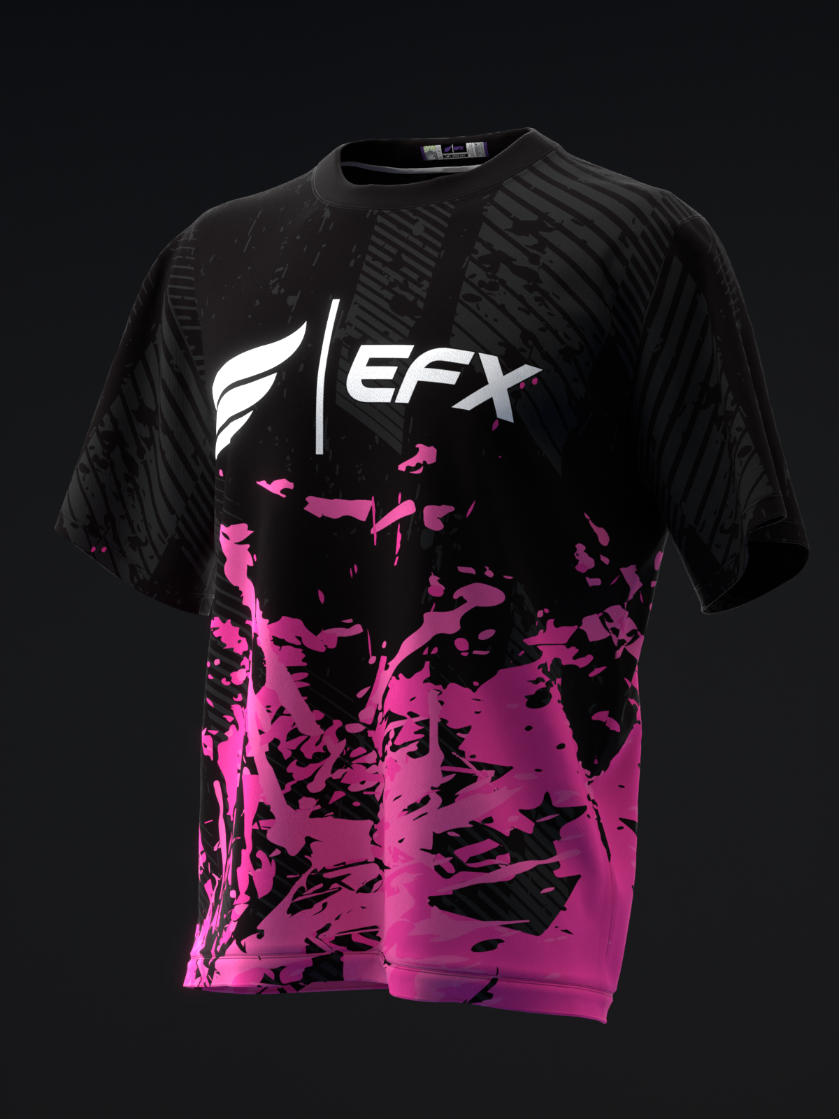 STRUNGE - NEON PINK - BOWLING JERSEY