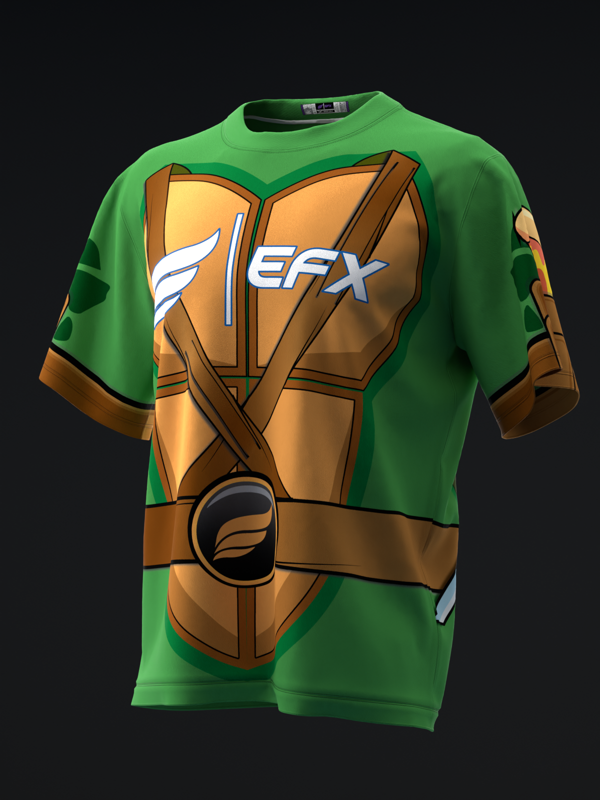 TMNT - LEONARDO - BOWLING JERSEY