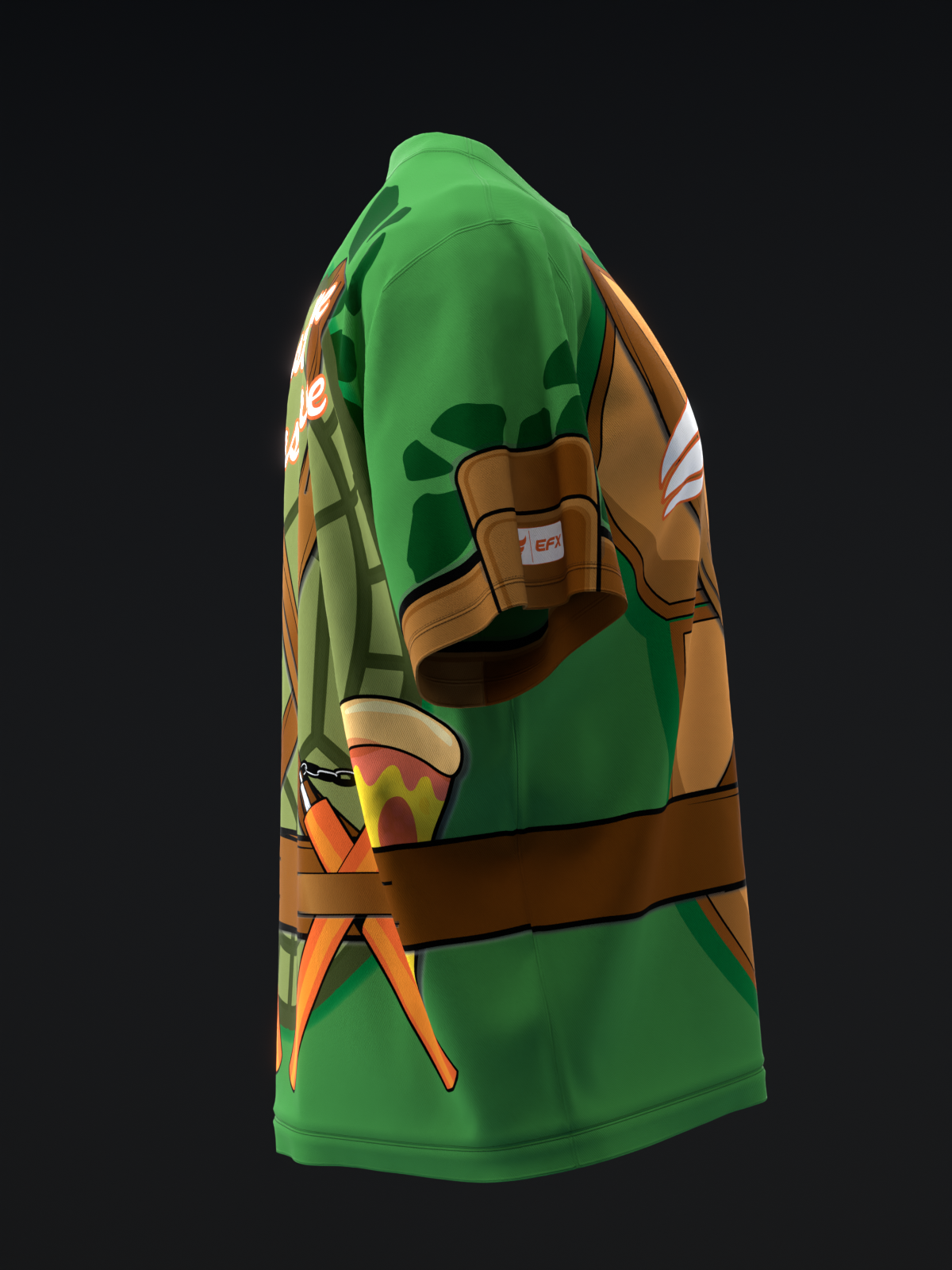 TMNT - MICHAELANGELO - BOWLING JERSEY