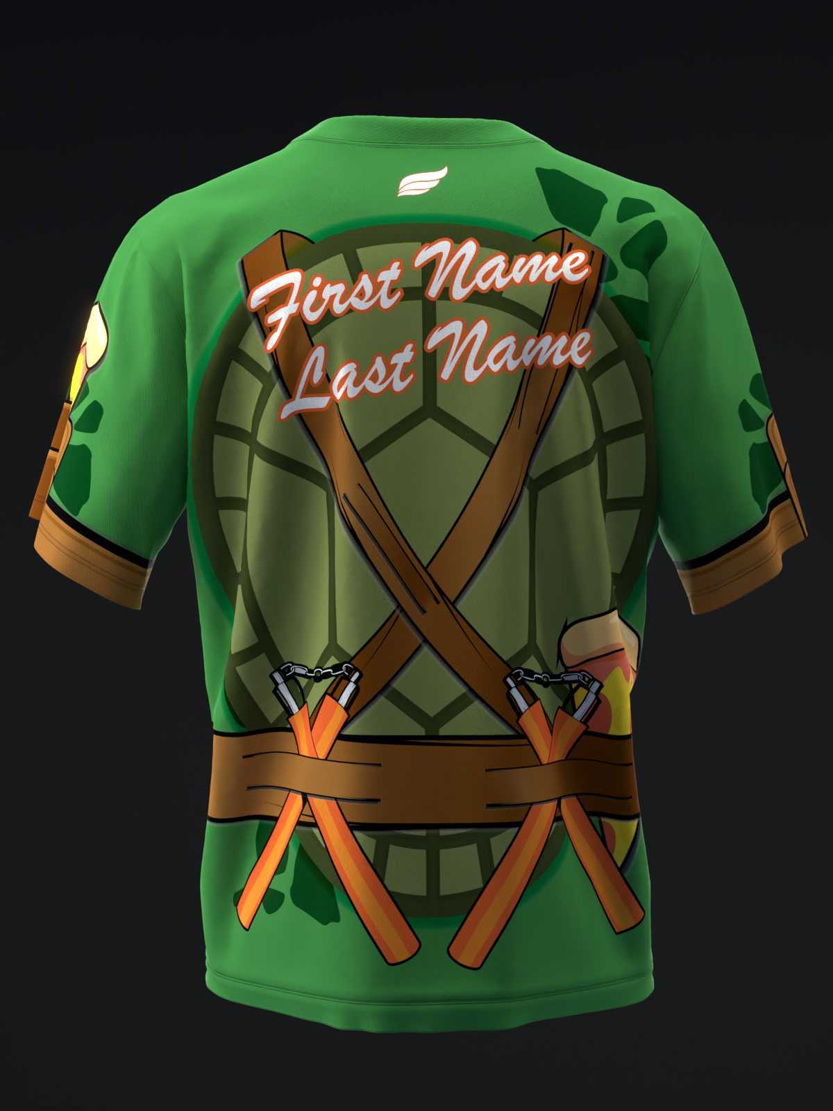 TMNT - MICHAELANGELO - BOWLING JERSEY