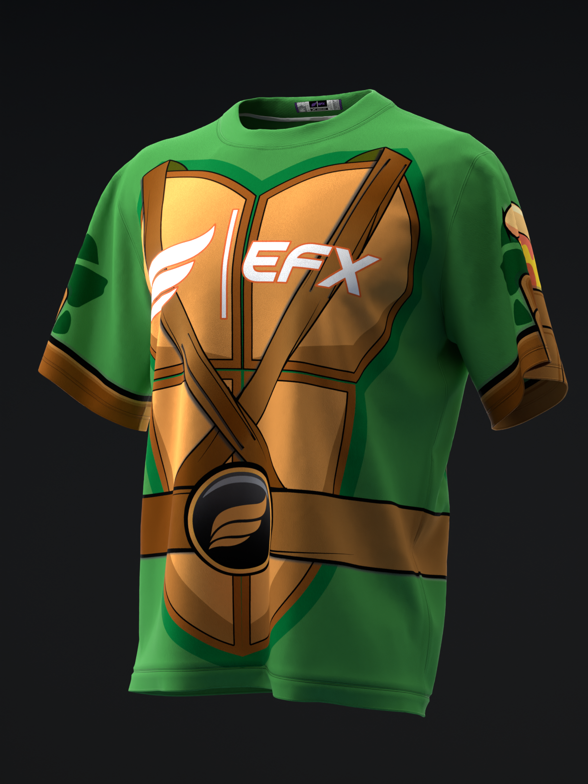 TMNT - MICHAELANGELO - BOWLING JERSEY