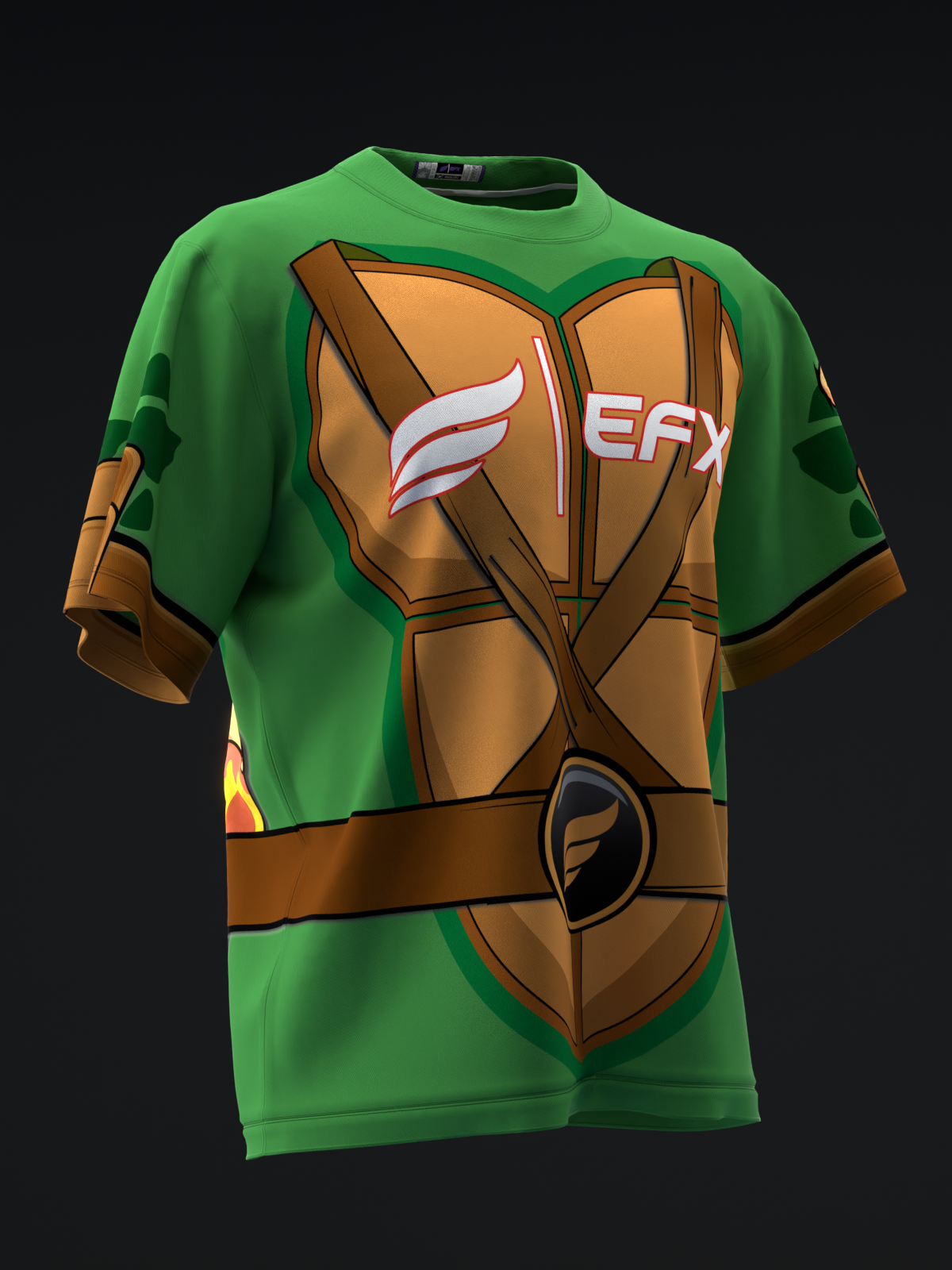 TMNT - RAPHAEL - BOWLING JERSEY