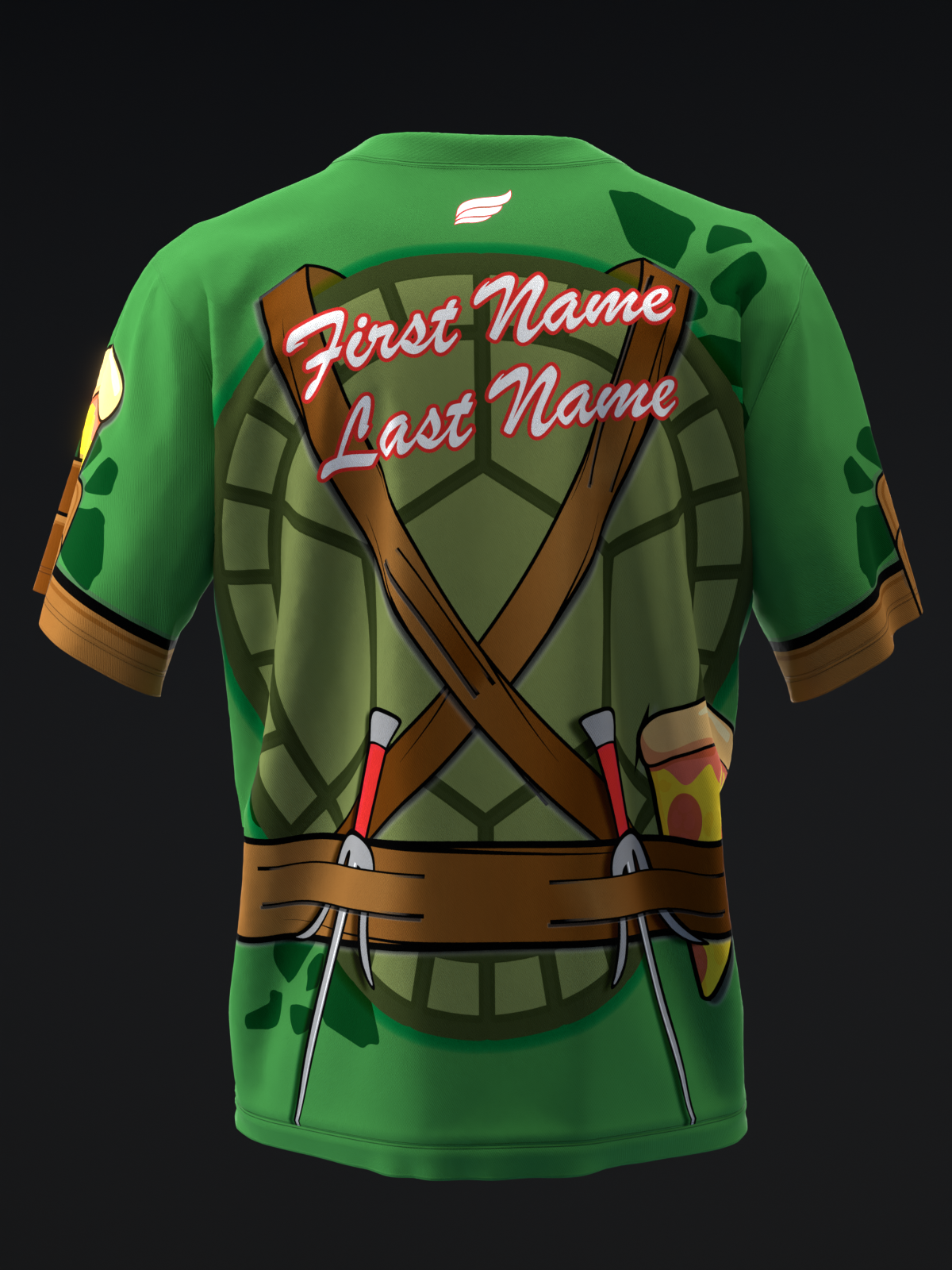 TMNT - RAPHAEL - BOWLING JERSEY