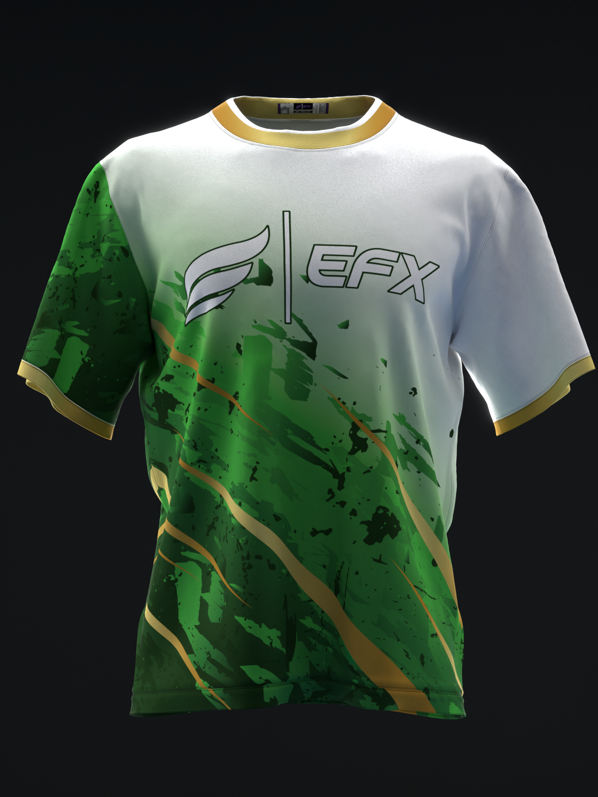 ULTRA - GOLD GREEN - BOWLING JERSEY