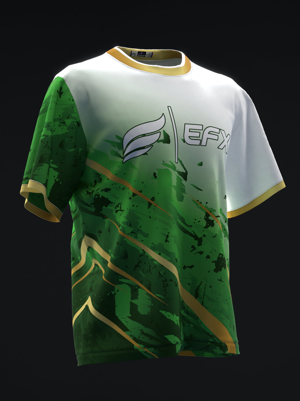ULTRA - GOLD GREEN - BOWLING JERSEY