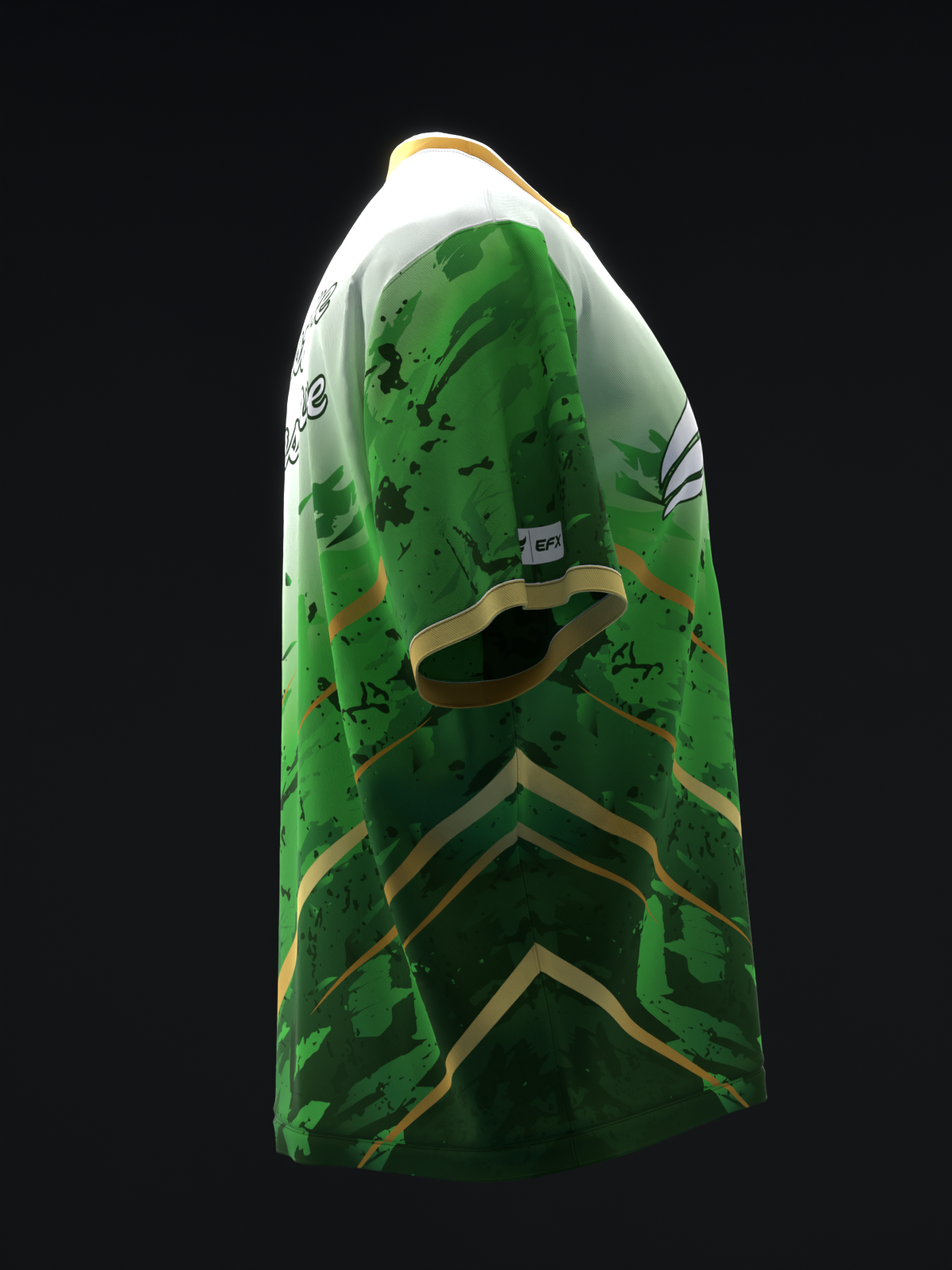 ULTRA - GOLD GREEN - BOWLING JERSEY