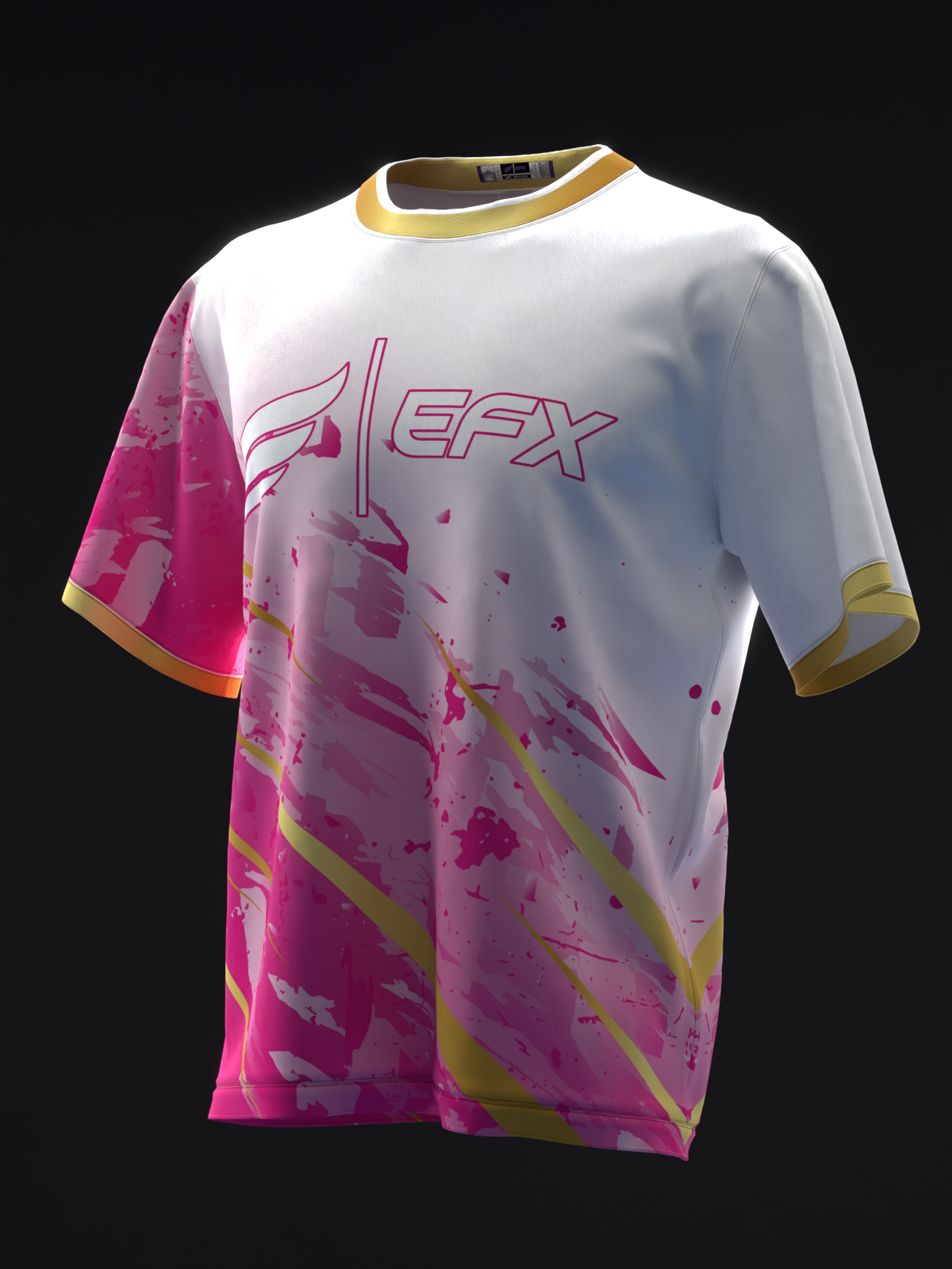 ULTRA - GOLD PINK - BOWLING JERSEY