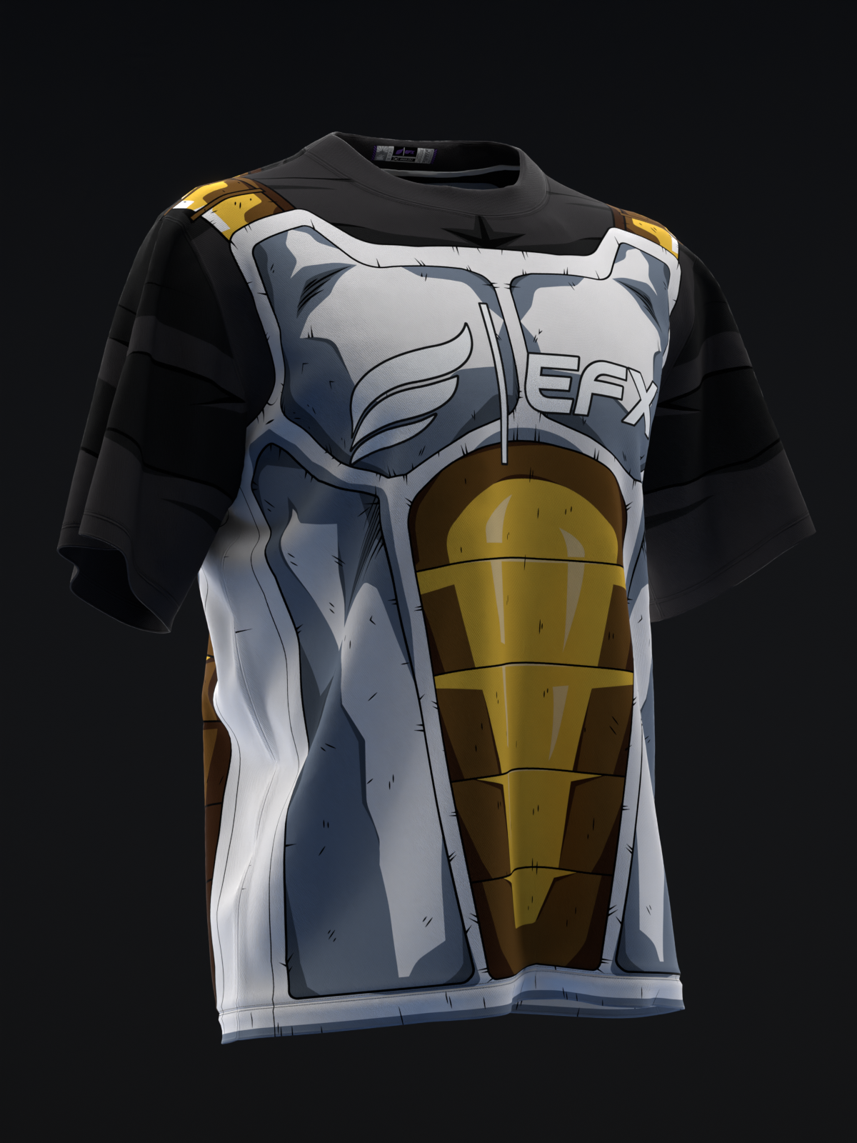 VEGETA - BLACK - BOWLING JERSEY