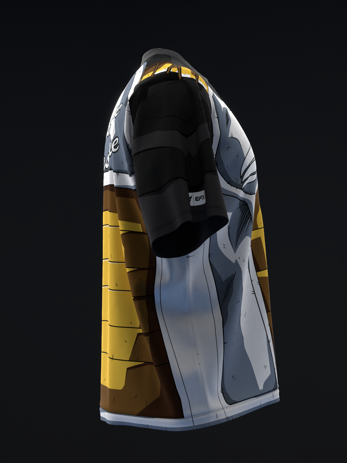 VEGETA - BLACK - BOWLING JERSEY