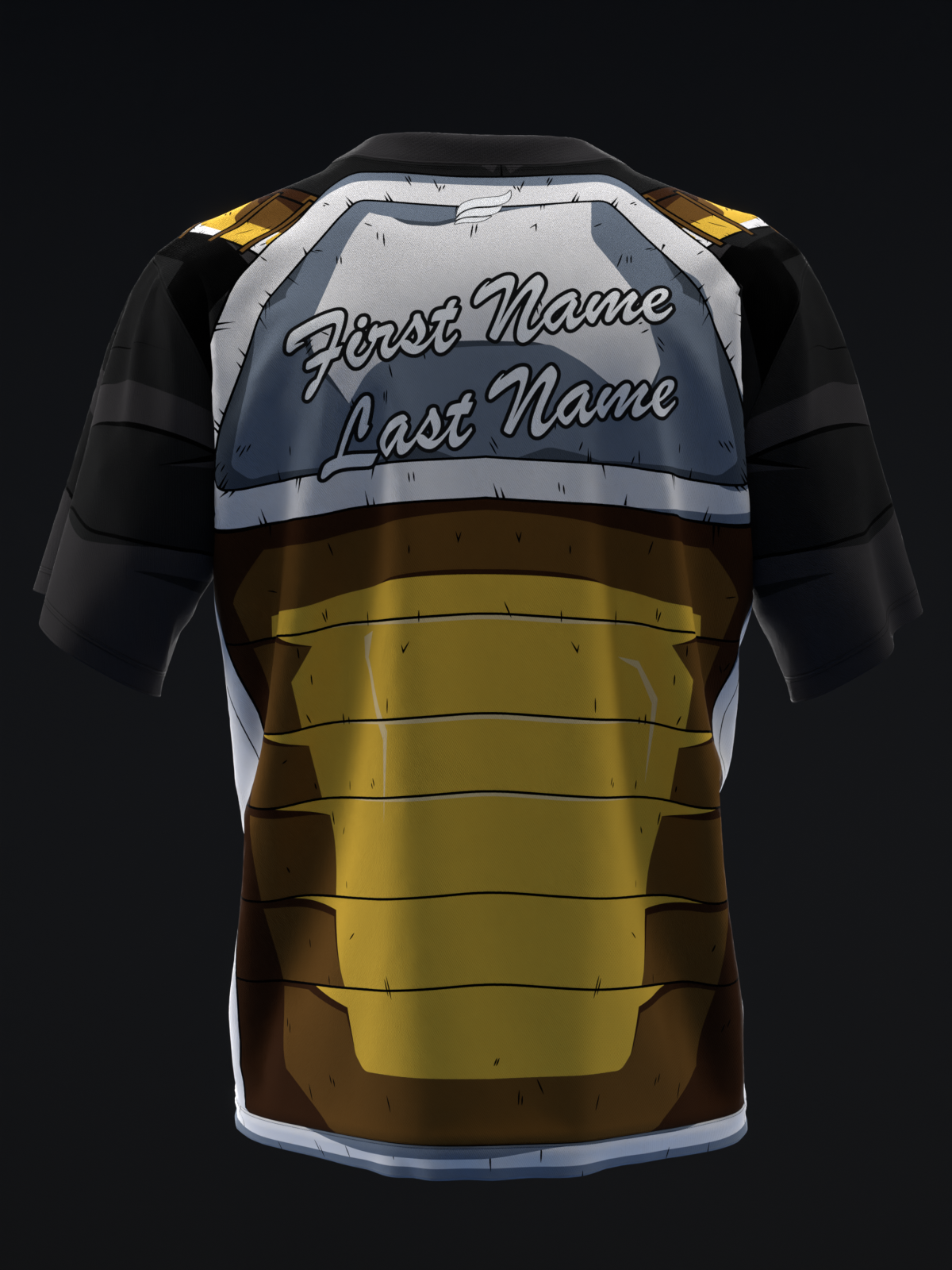 VEGETA - BLACK - BOWLING JERSEY