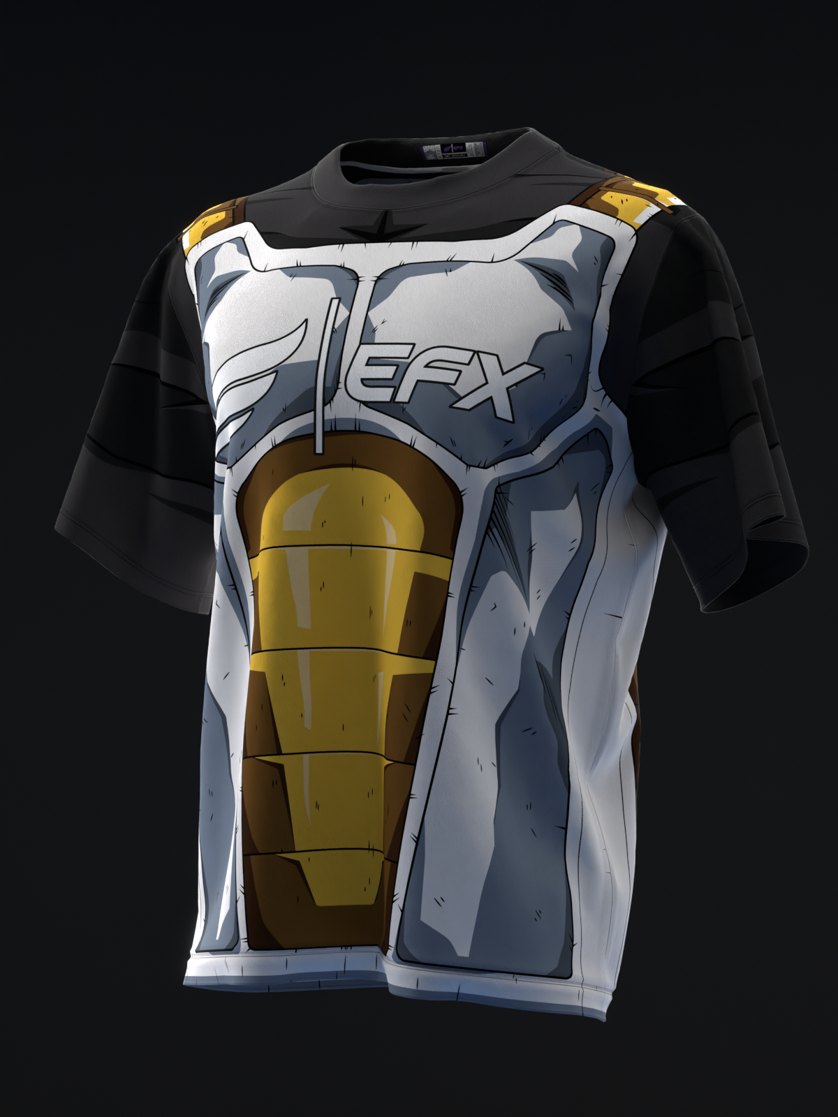 VEGETA - BLACK - BOWLING JERSEY