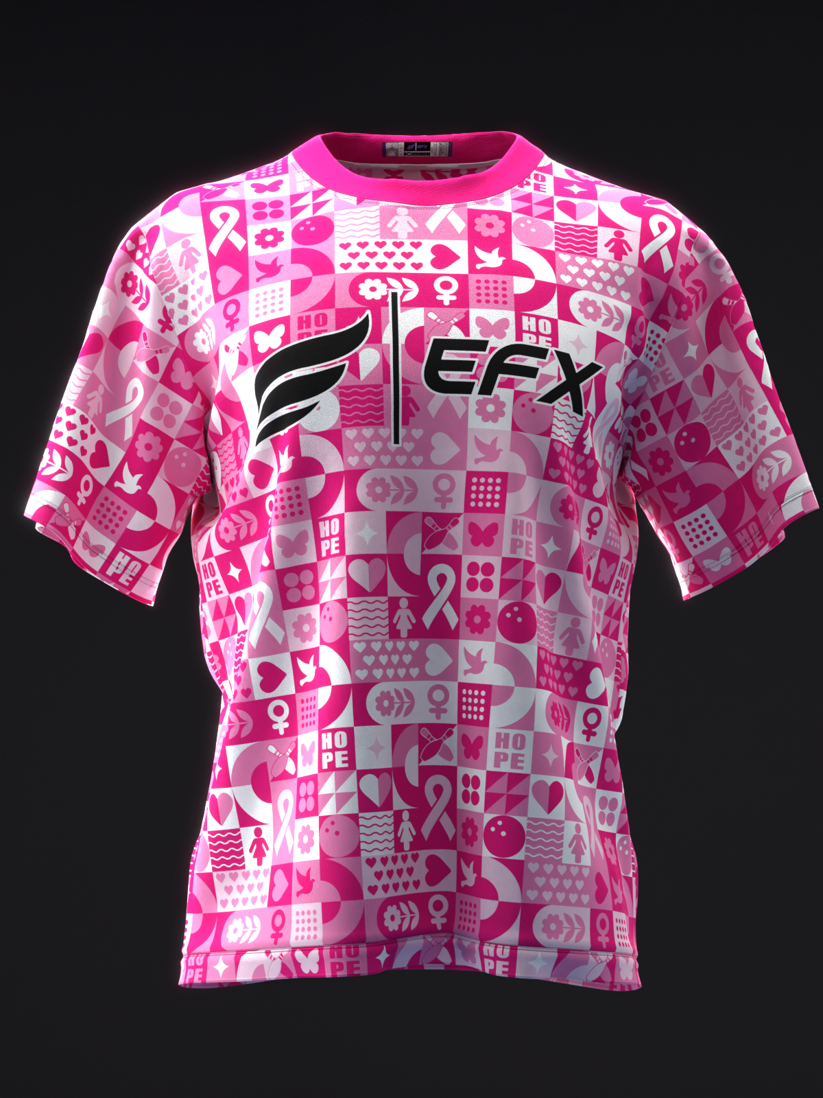 BC COLLAGE - BOWLING JERSEY