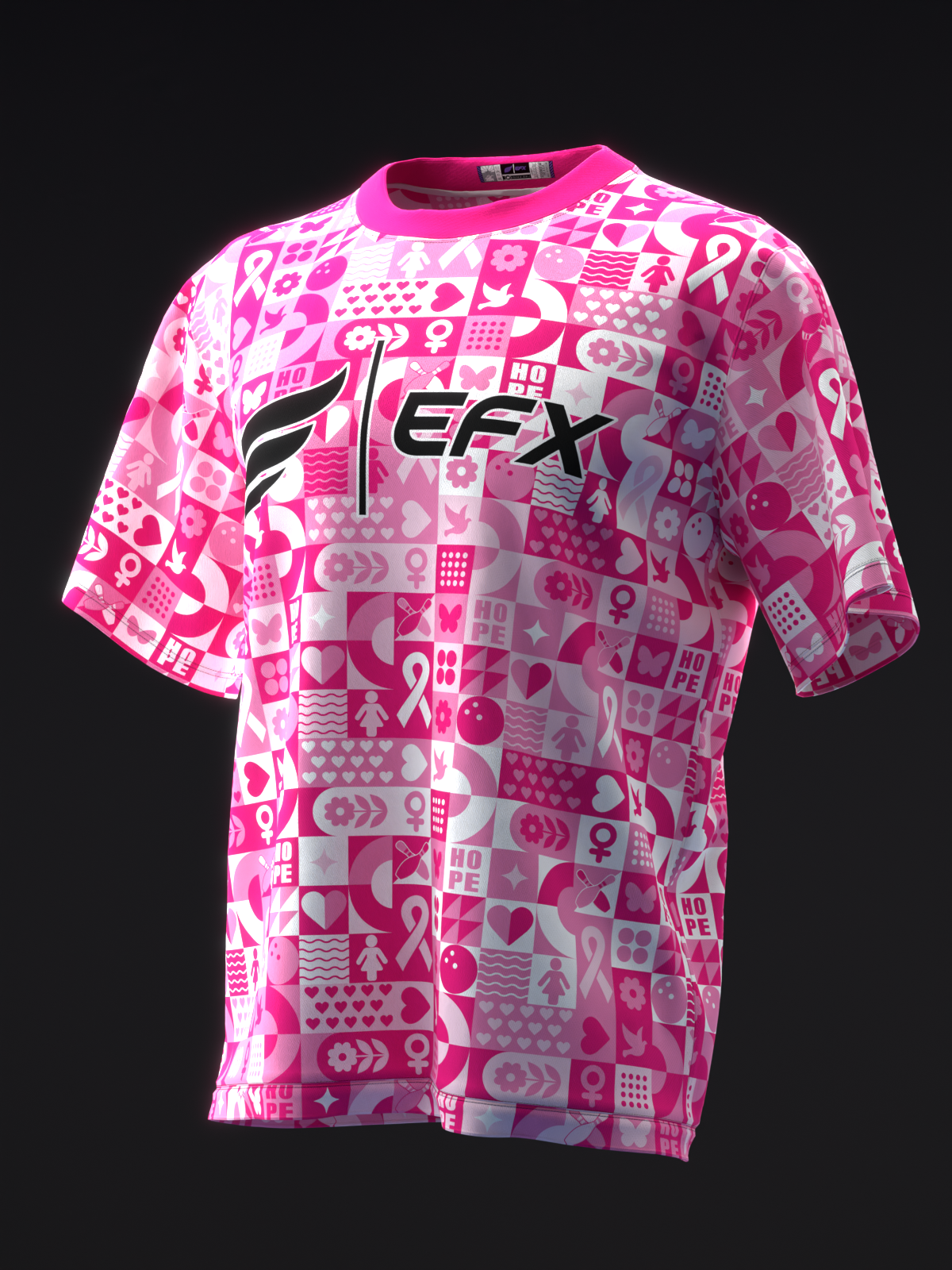 BC COLLAGE - BOWLING JERSEY