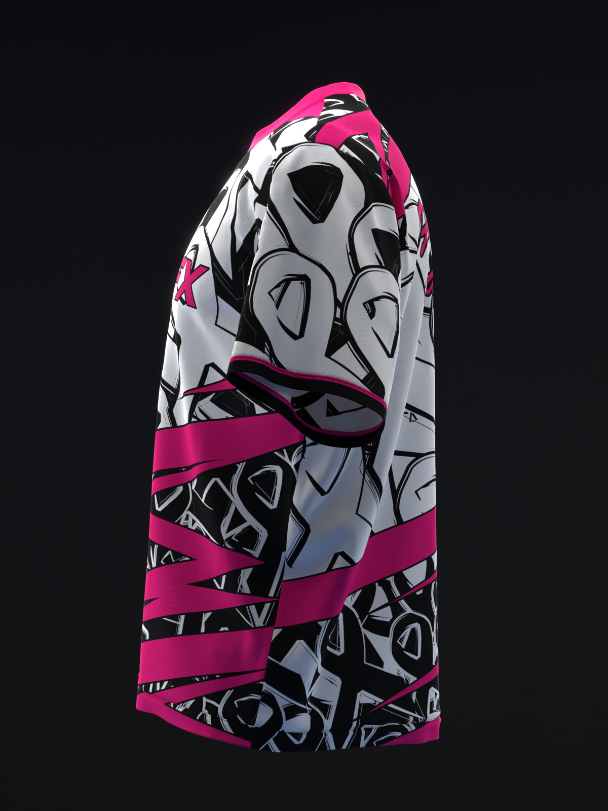 BC RIBBON GRUNGE - BOWLING JERSEY