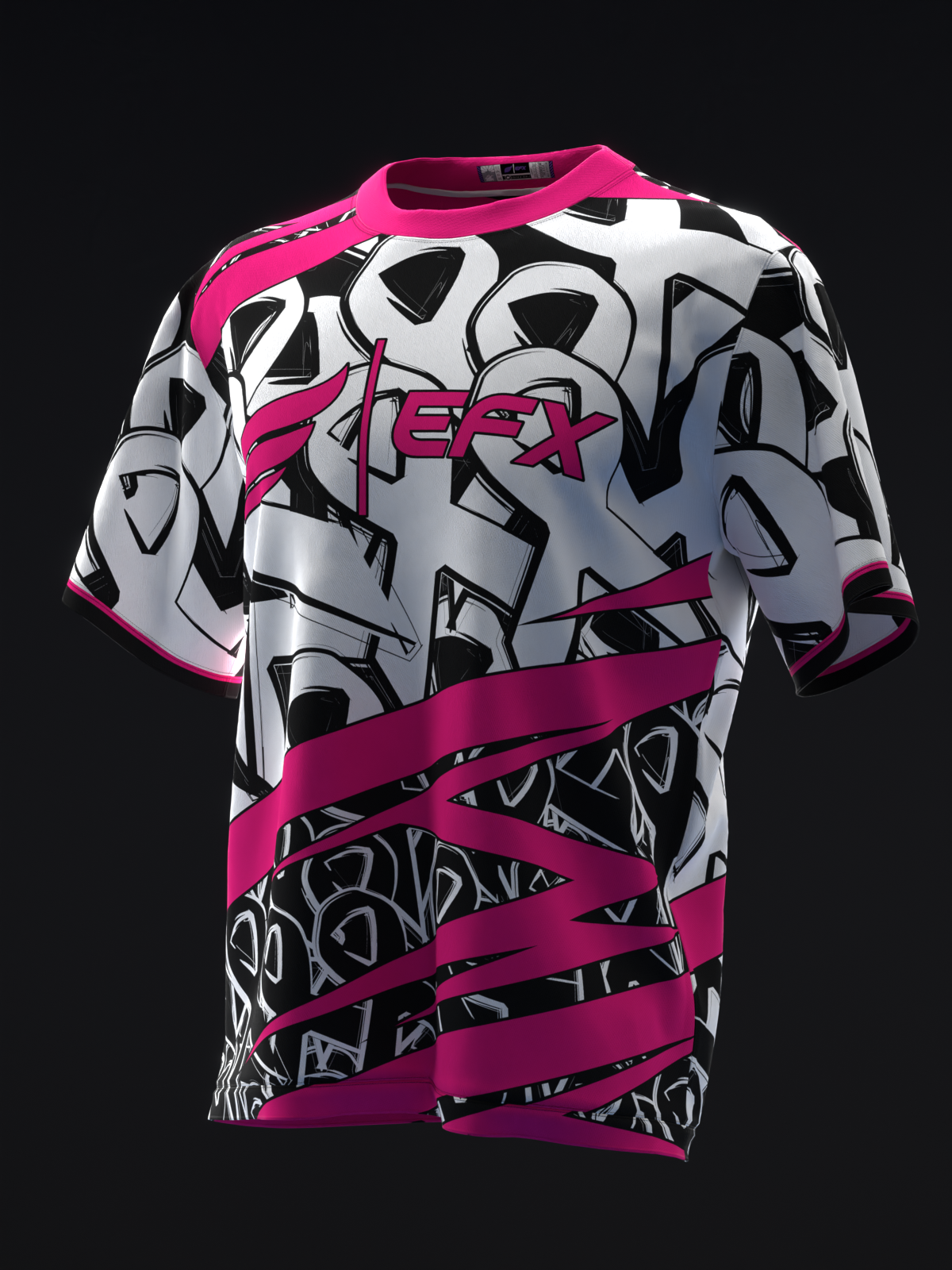 BC RIBBON GRUNGE - BOWLING JERSEY