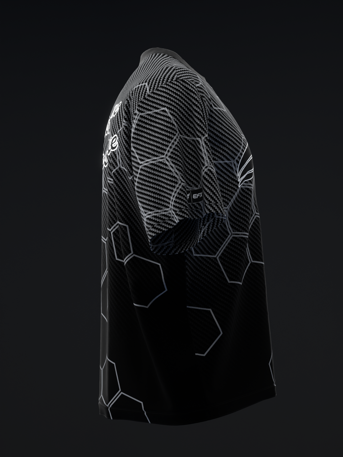 CARBON FIBER HEX FADE - BOWLING JERSEY