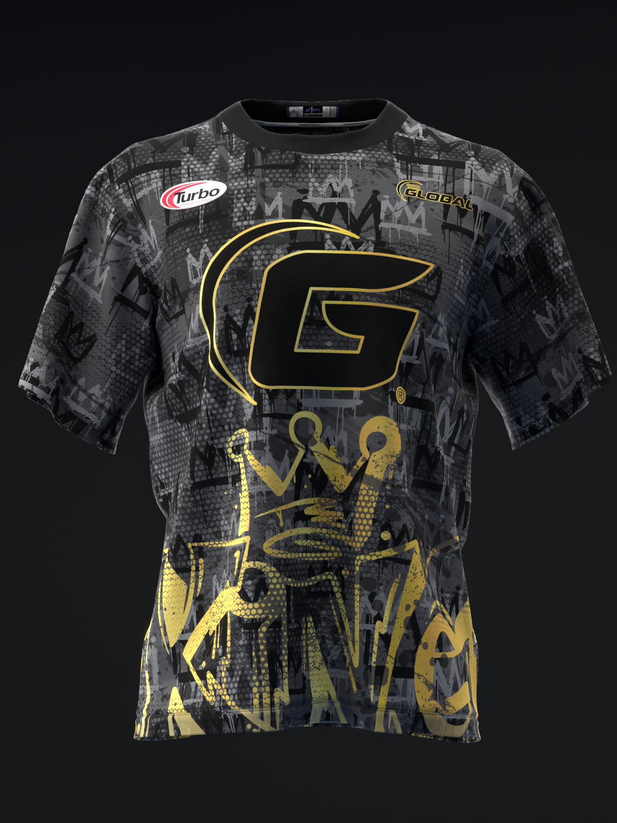 Chris Mcmillan 2025 - Gkr Remix Black Gold - Bowling Jersey
