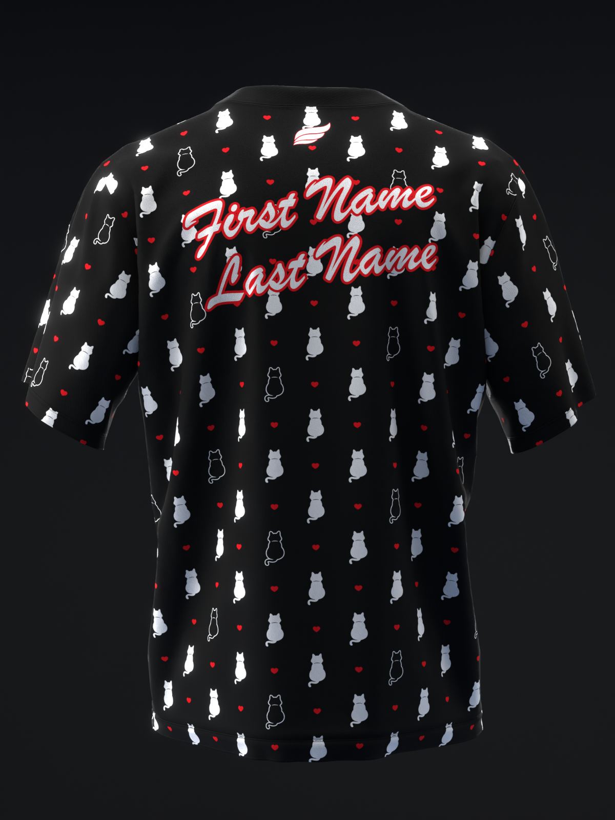 KITTY LOVE - BOWLING JERSEY