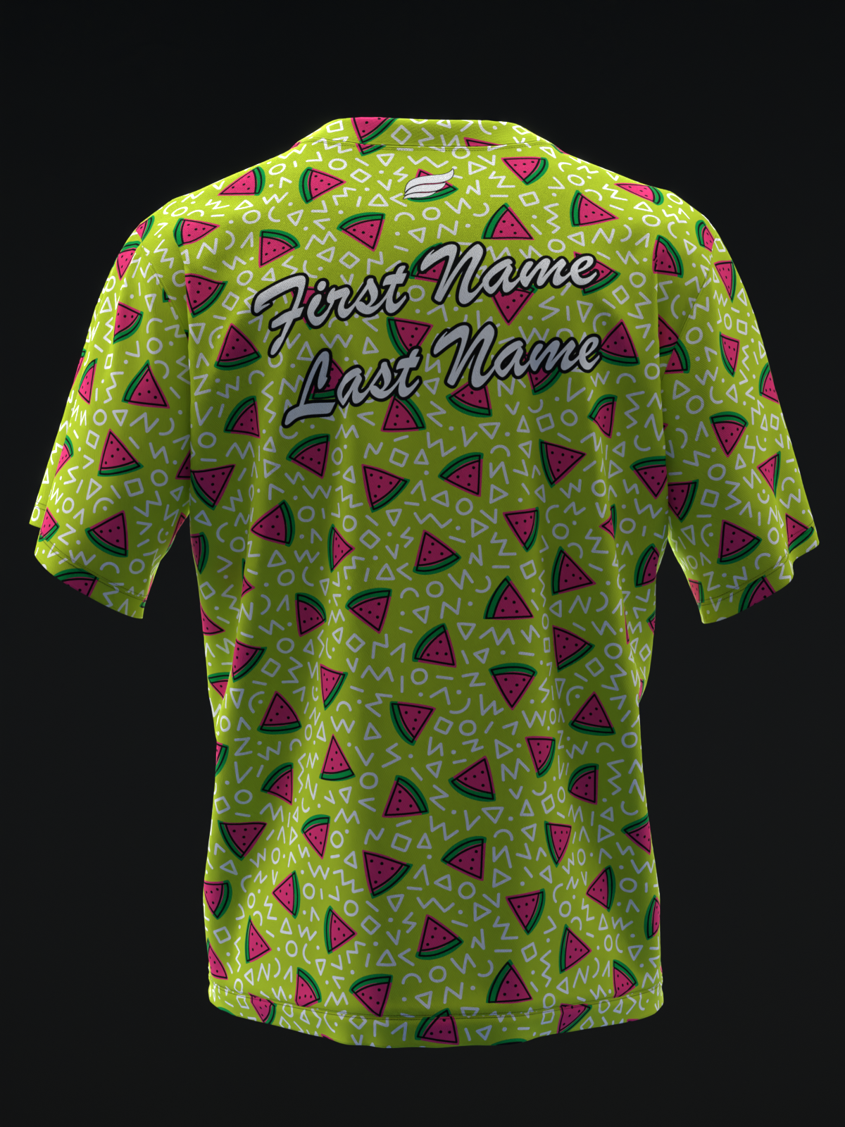 MELON SQUIGGLES - BOWLING JERSEY