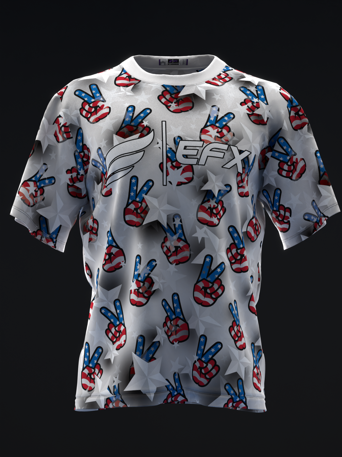 PEACE UP - BOWLING JERSEY