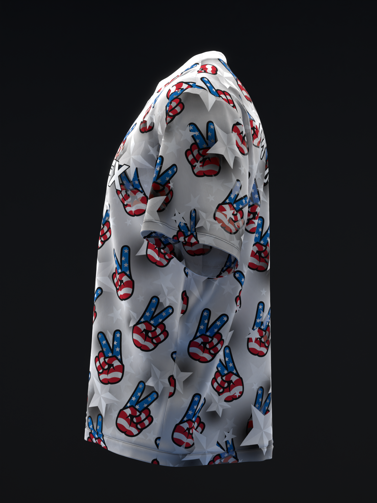 PEACE UP - BOWLING JERSEY