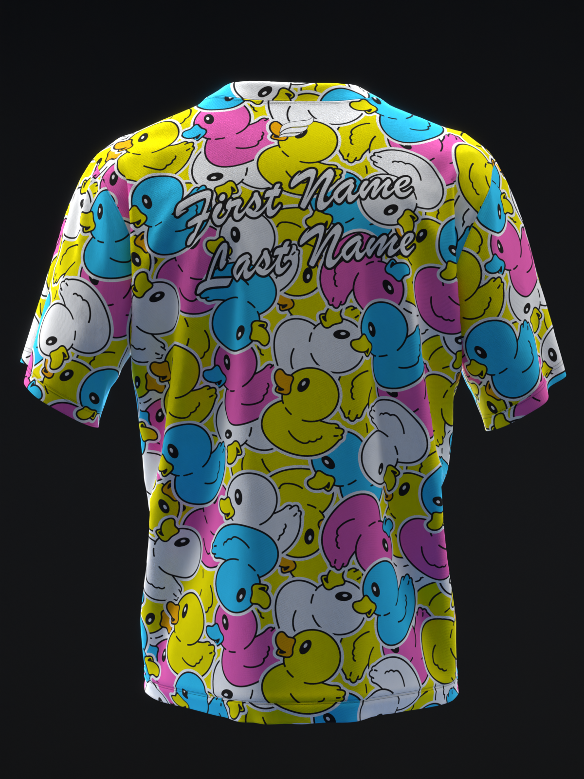 RUBBER DUCK NEON - BOWLING JERSEY