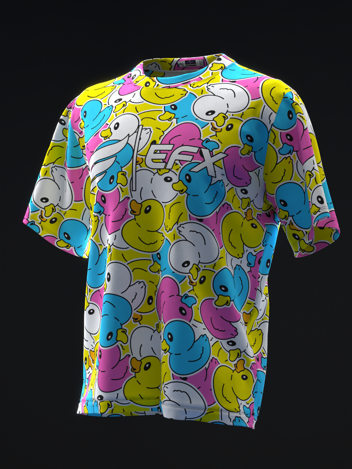 RUBBER DUCK NEON - BOWLING JERSEY