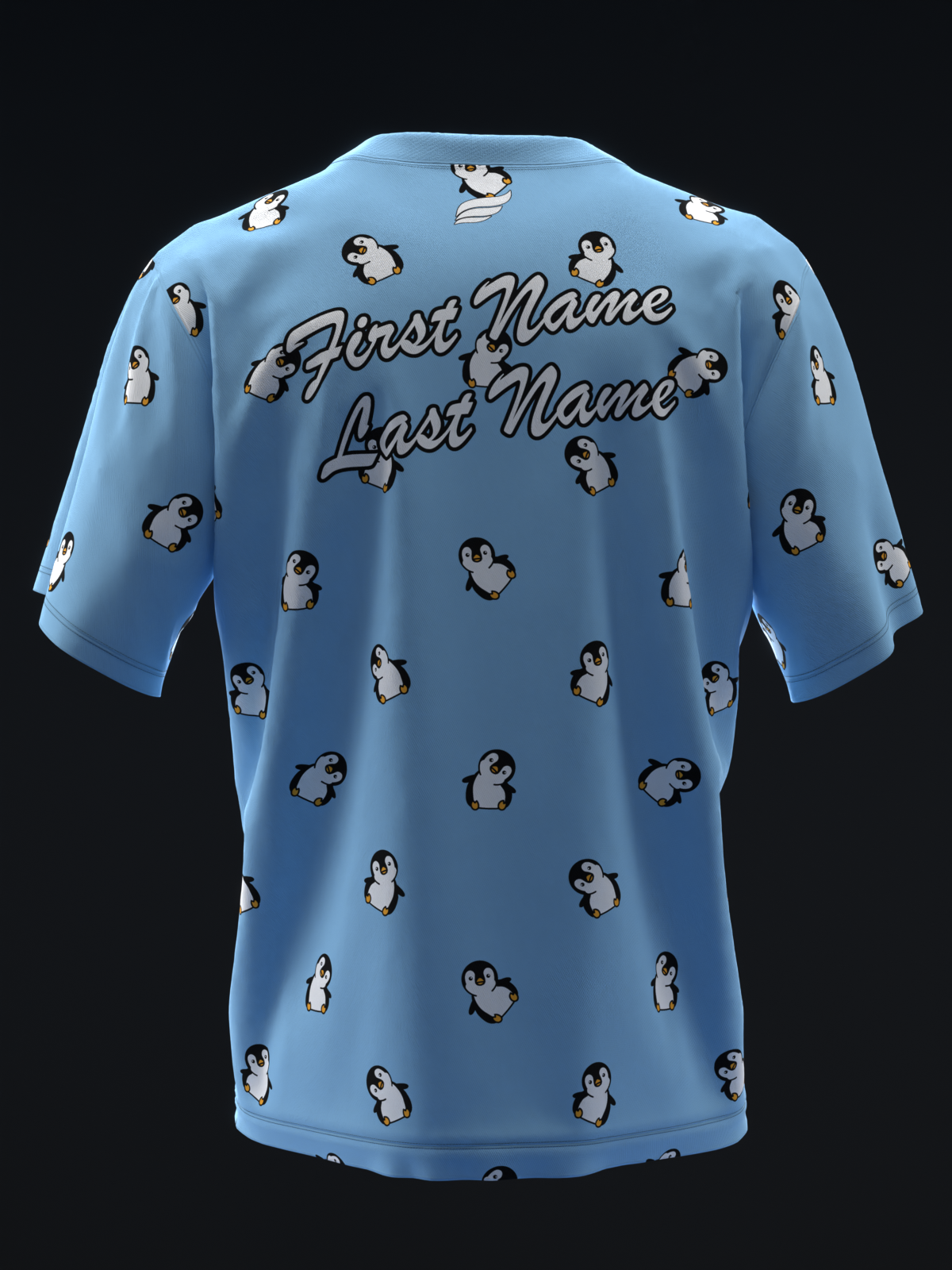 SILLY PENGUINS - BOWLING JERSEY