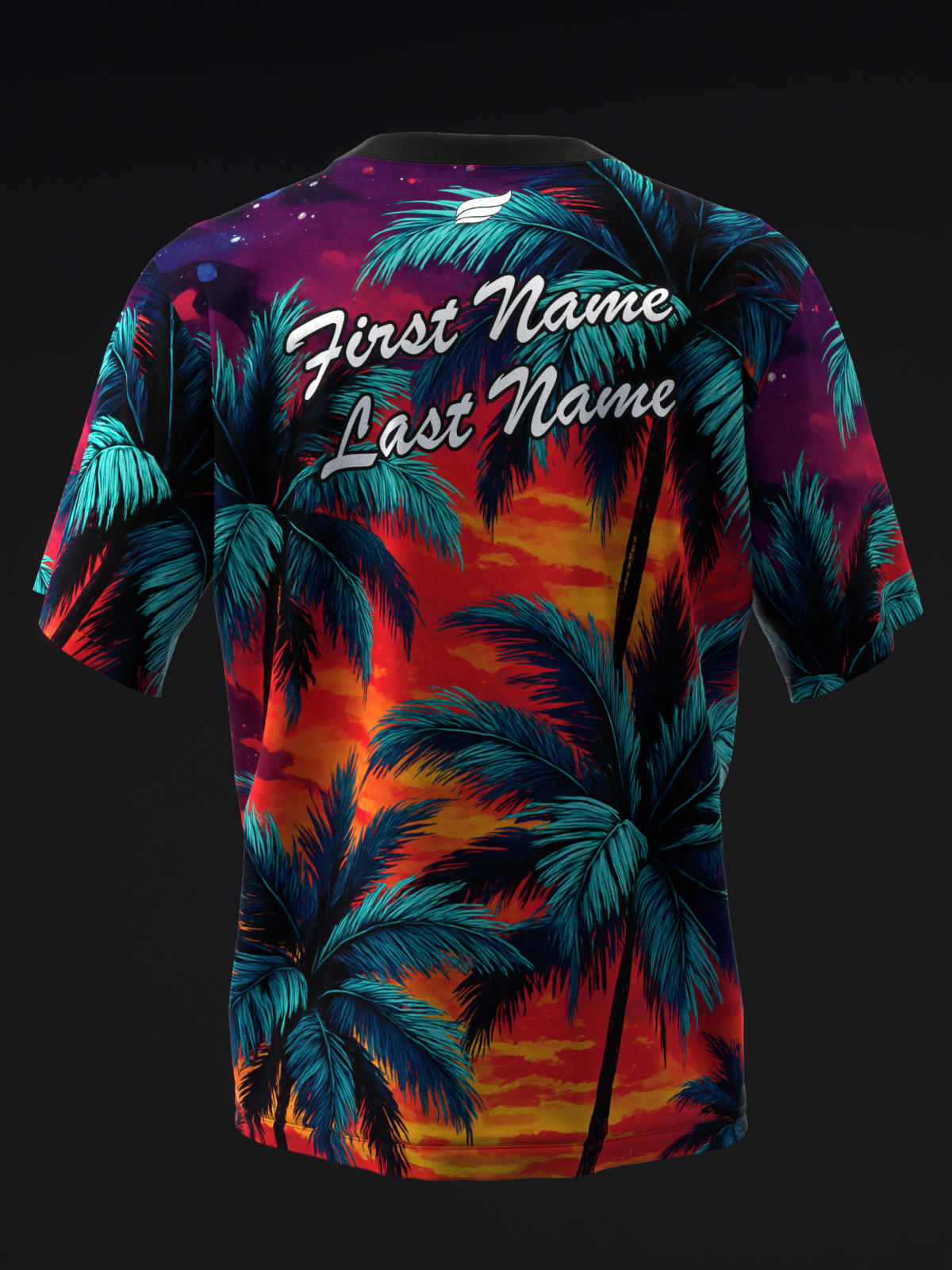 SUNSET PALMS - BOWLING JERSEY