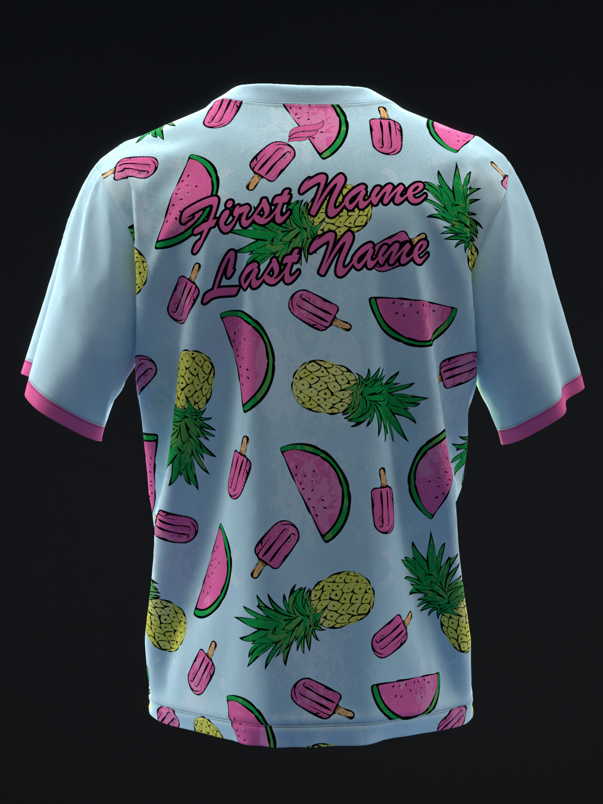 WATERAPPSICLE - BOWLING JERSEY