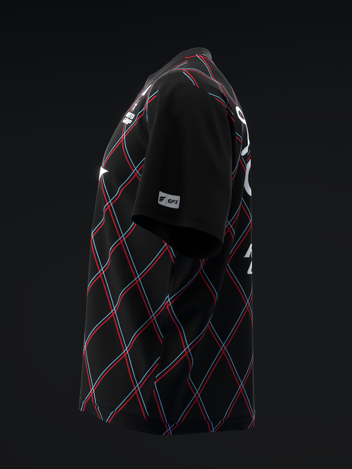 Fania Cobo 2026 - Argyle Stripes BRB - Bowling Jersey