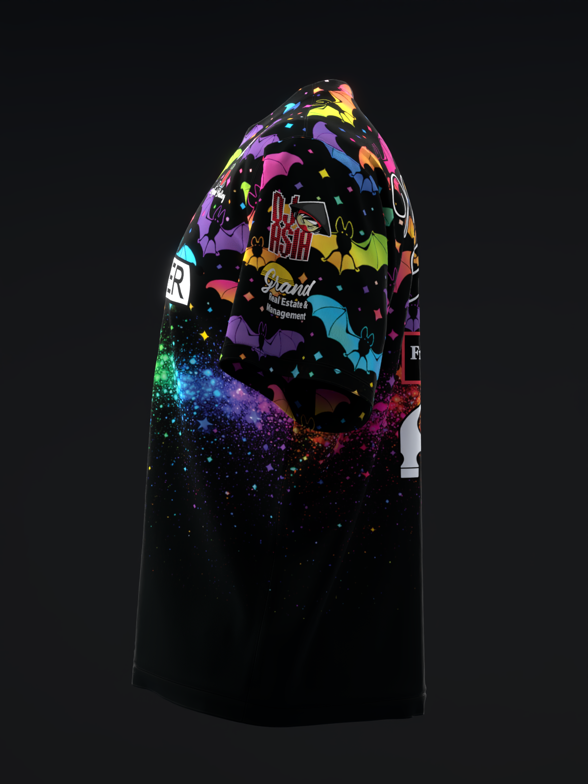 Mallory Clark 2026 - Rainbow Bats - Bowling Jersey