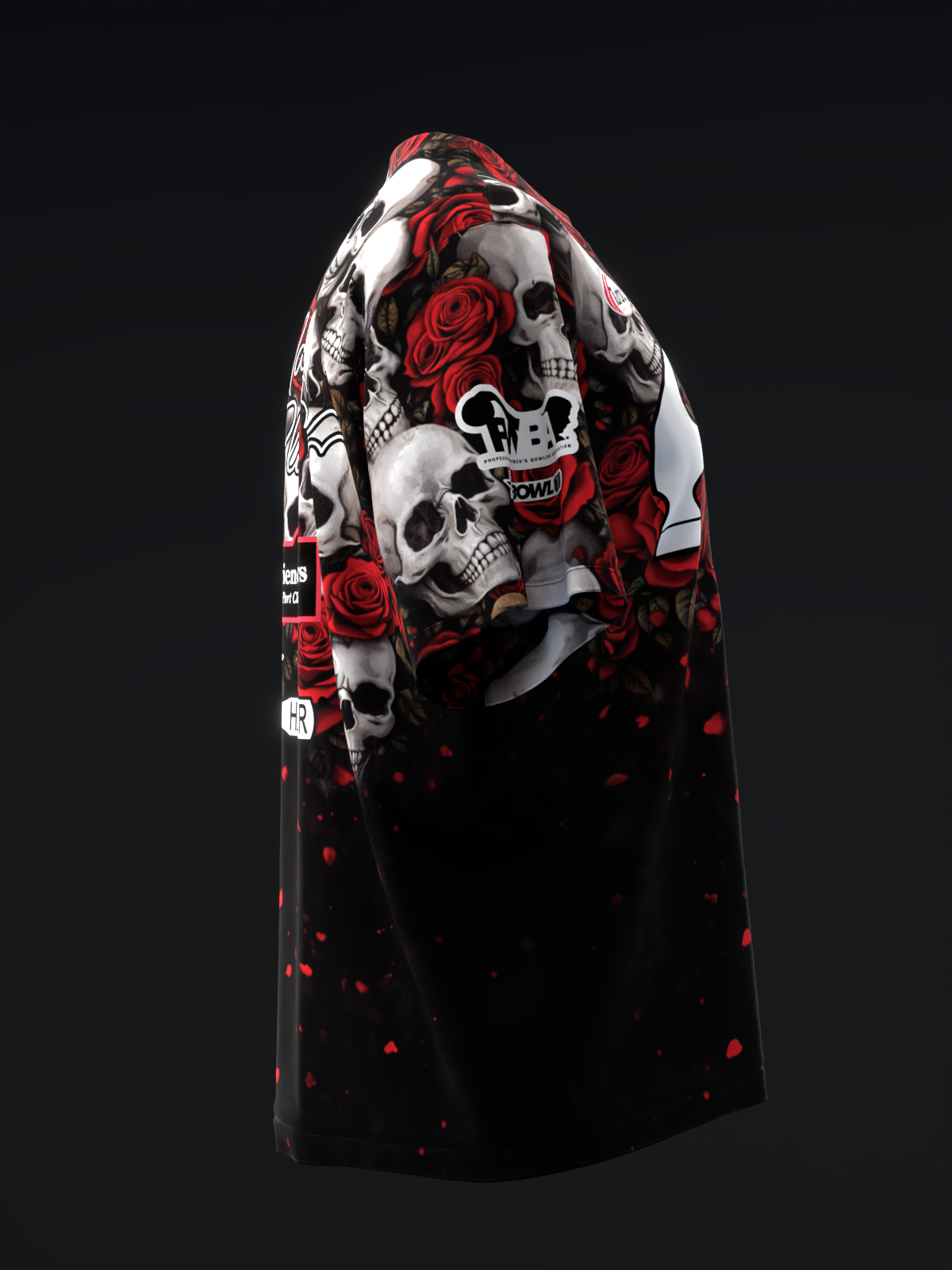 Mallory Clark 2026 - Skull Roses - Bowling Jersey
