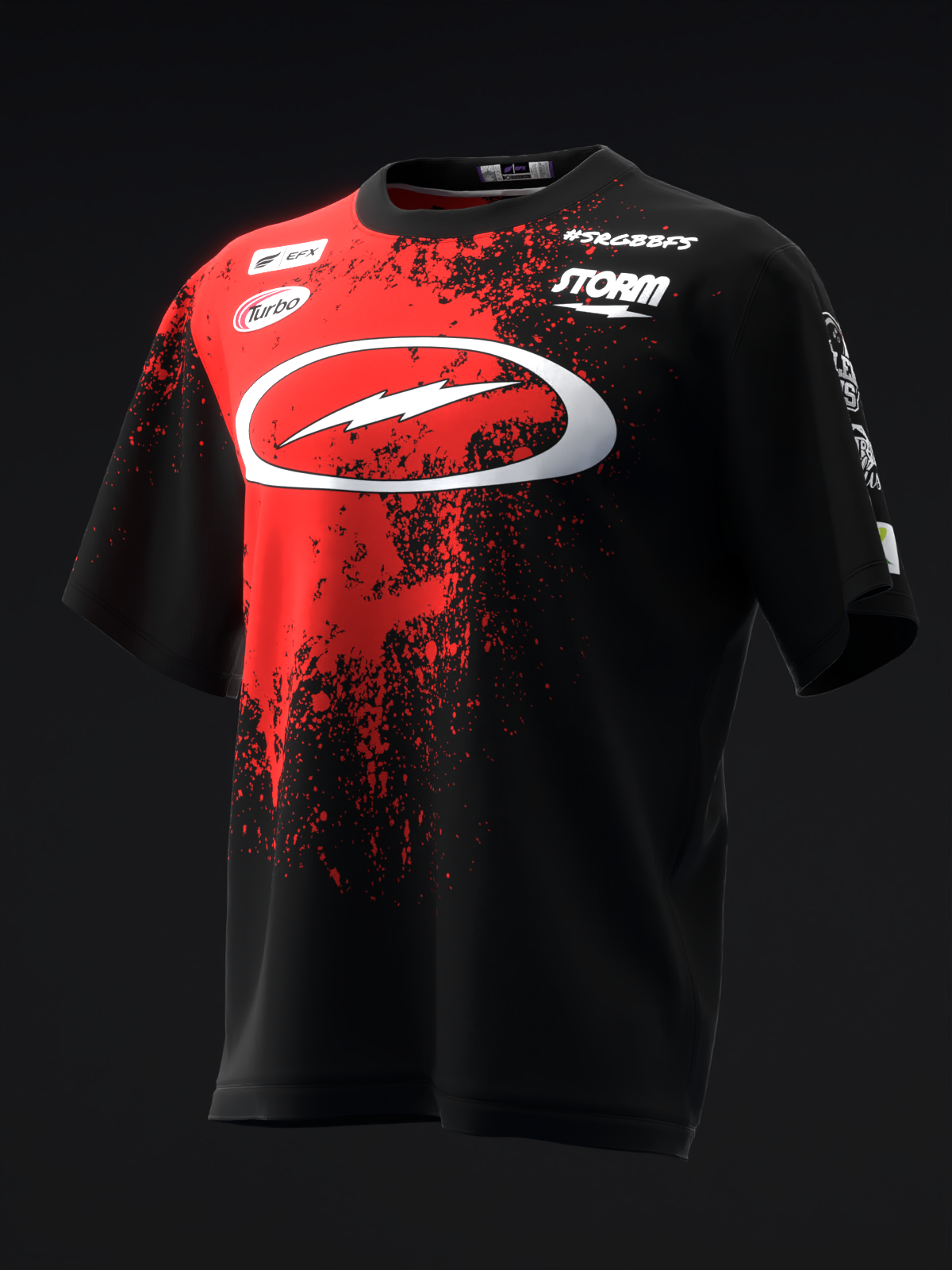 Nick Brown 2026 - Splatter Red - Bowling Jersey