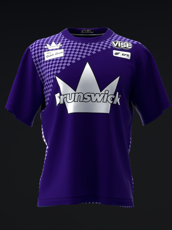 Alex Horton 2026 - Checkmate Colorway Midnight Violet - Bowling Jersey