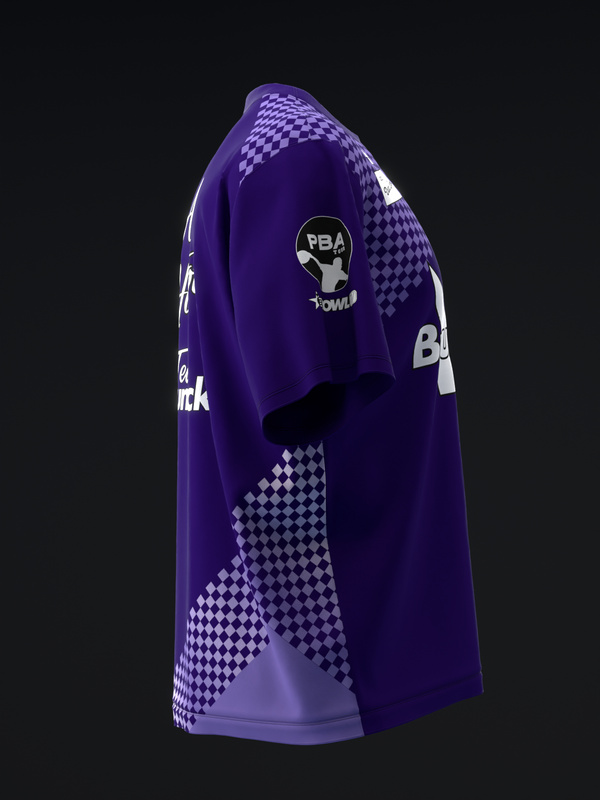 Alex Horton 2026 - Checkmate Colorway Midnight Violet - Bowling Jersey