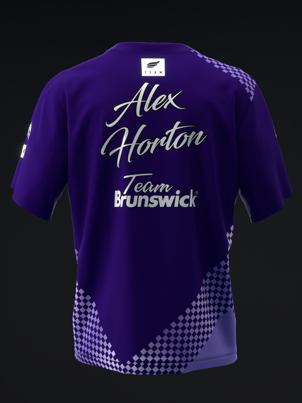 Alex Horton 2026 - Checkmate Colorway Midnight Violet - Bowling Jersey