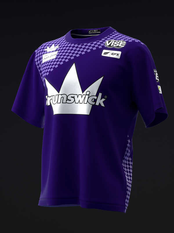 Alex Horton 2026 - Checkmate Colorway Midnight Violet - Bowling Jersey